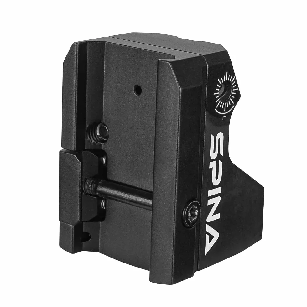 SPINA OPTICS Celownik kolimatorowy LH-24 Tactical 1x24x17 widok czerwona kropka red dot 3MOA luneta optyczna do Airsoft