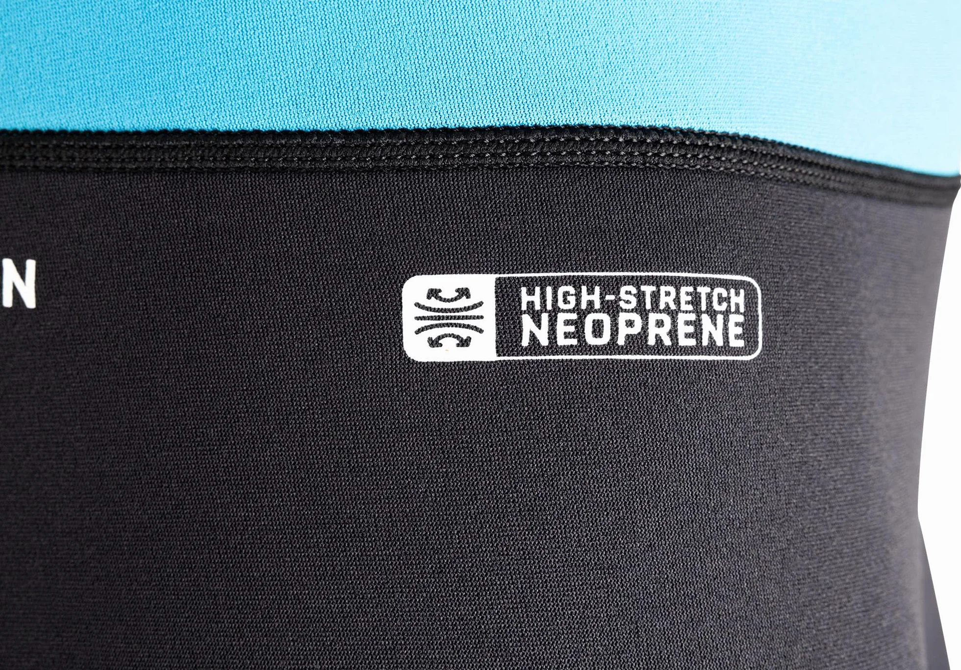 CRESSI Guardian Lady neoprenowe spodnie czarne/akwamarynowe 2 mm L/4-2 mm podwójne spodnie neoprenowe, idealne dla wszystkich entuzjastów sportów wodnych, czarne/akwamarynowe, L/4, damskie