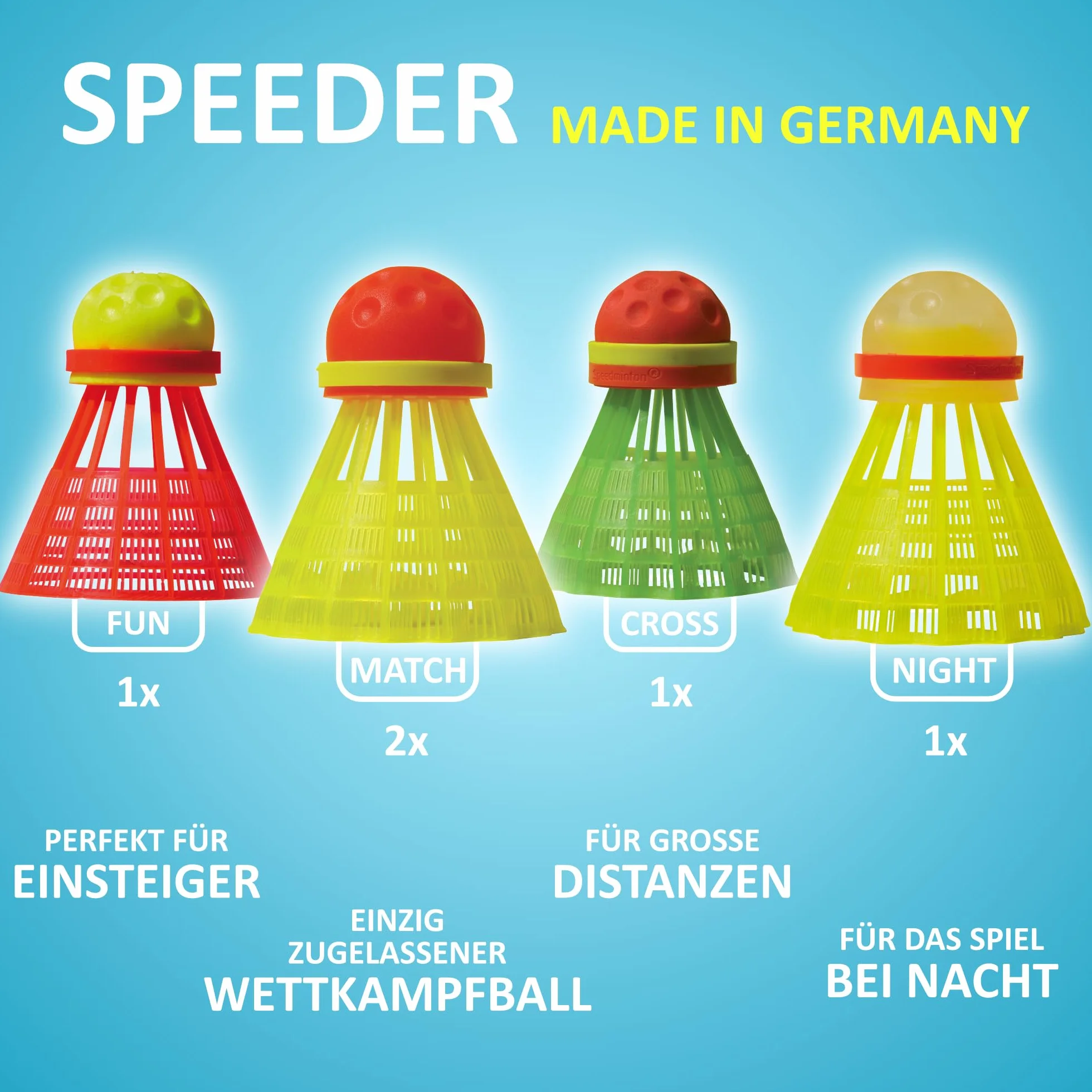 Speedminton Zestaw S90 w X-Back Pack