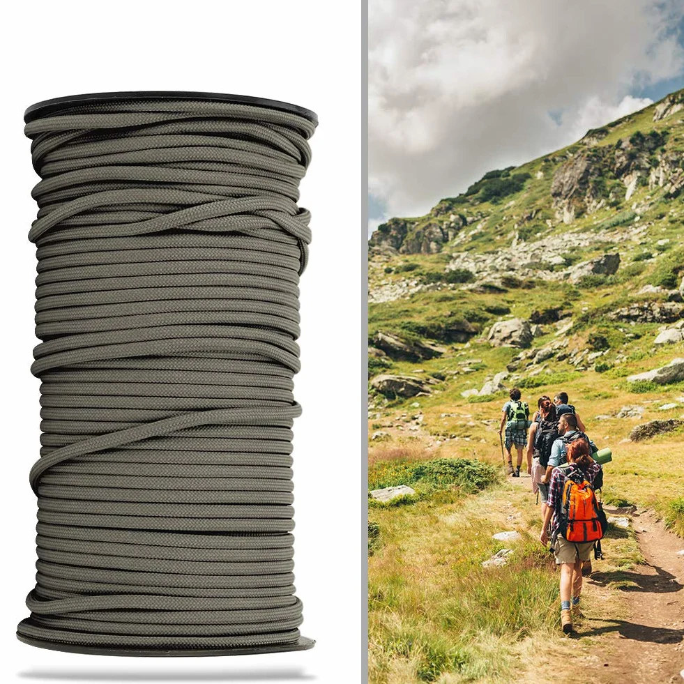 Demeras Lina spadochronowa 550 paracord linka spadochronowa na kemping