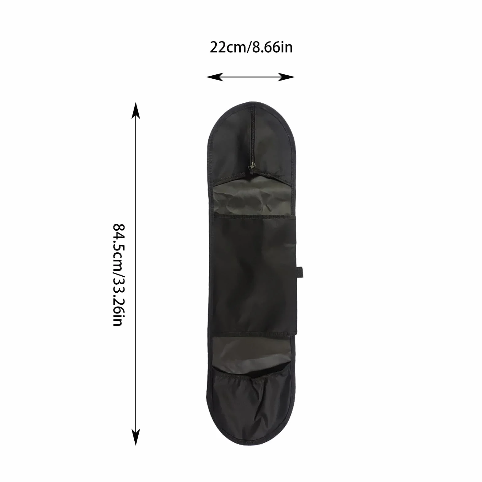 Torba na deskorolkę, wodoszczelna, 2 sztuki, torba na deskorolkę, torba longboard, nadaje się do ochrony deskorolki, do zabawy na świeżym powietrzu i w podróży