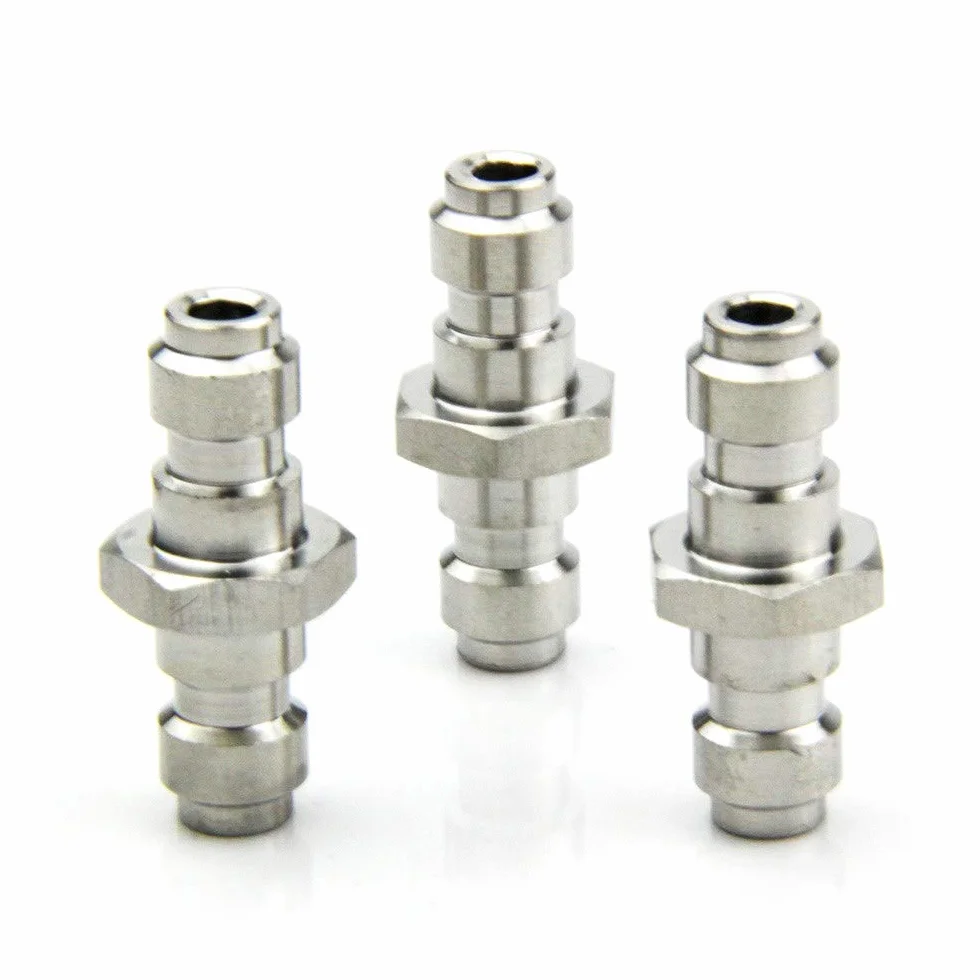 Złączki szybkozłączki ze stali nierdzewnej 30 mm 8 mm 3 sztuki 4500 PSI UP100