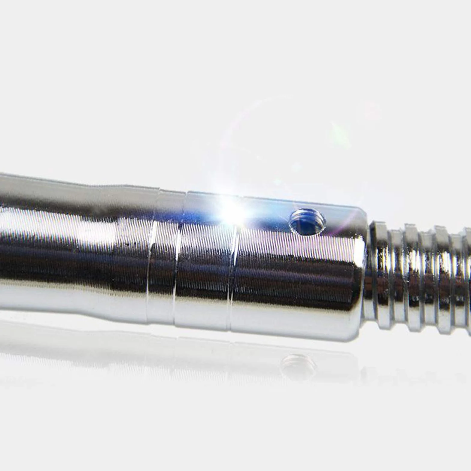 Leeadwaey 1" Hantle Przedłużenie pręta Złącze pręta Sztanga Przedłużacz Łącznik 20 cm