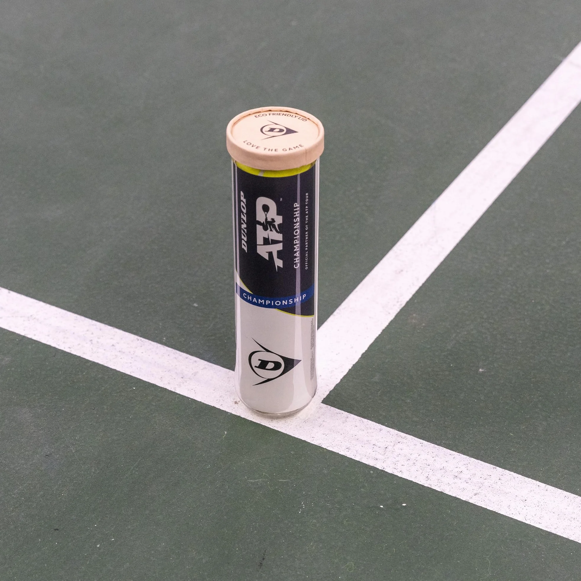 Dunlop Uniseks D Tb Atp Championship 4Pet Piłki tenisowe Yellow One Size