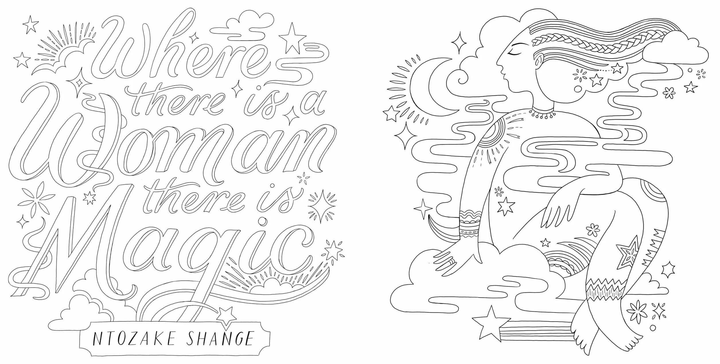 Women's Wisdom: Empowering Words to Color and Contemplate - Positive & Inspiring Coloring Book for Women with Affirmations & Original Art