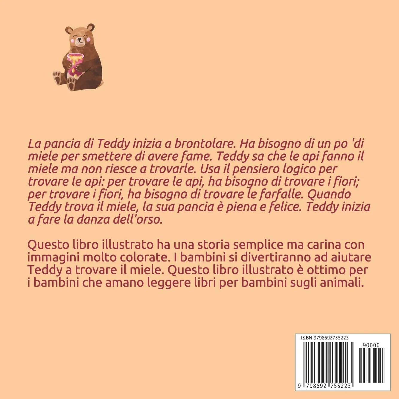 Quando Ballano gli Orsi: Libro illustrato per bambini, Libri sugli animali per bambini, Libro sugli orsi, Regalo libro favole, Childrens picture books in Italian
