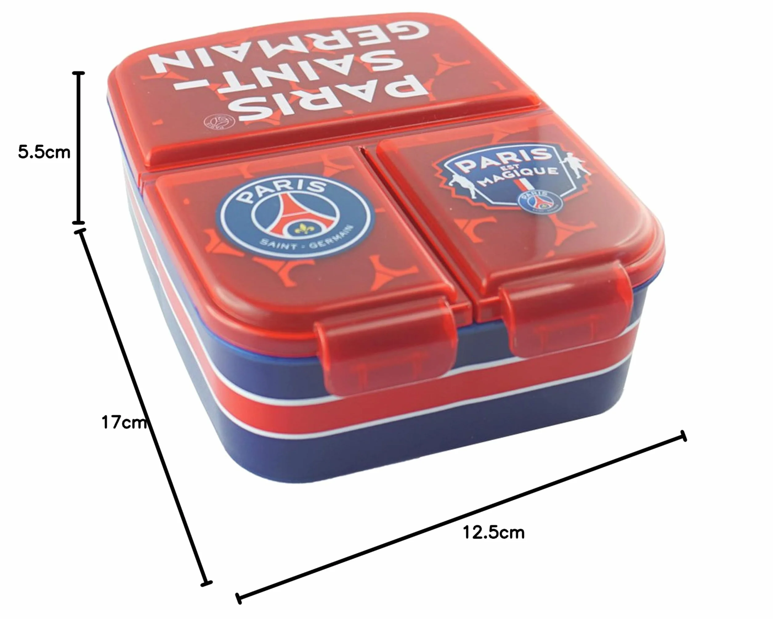 Paris Saint-Germain Pudełko na kanapki PSG Lunch Box, oficjalna kolekcja
