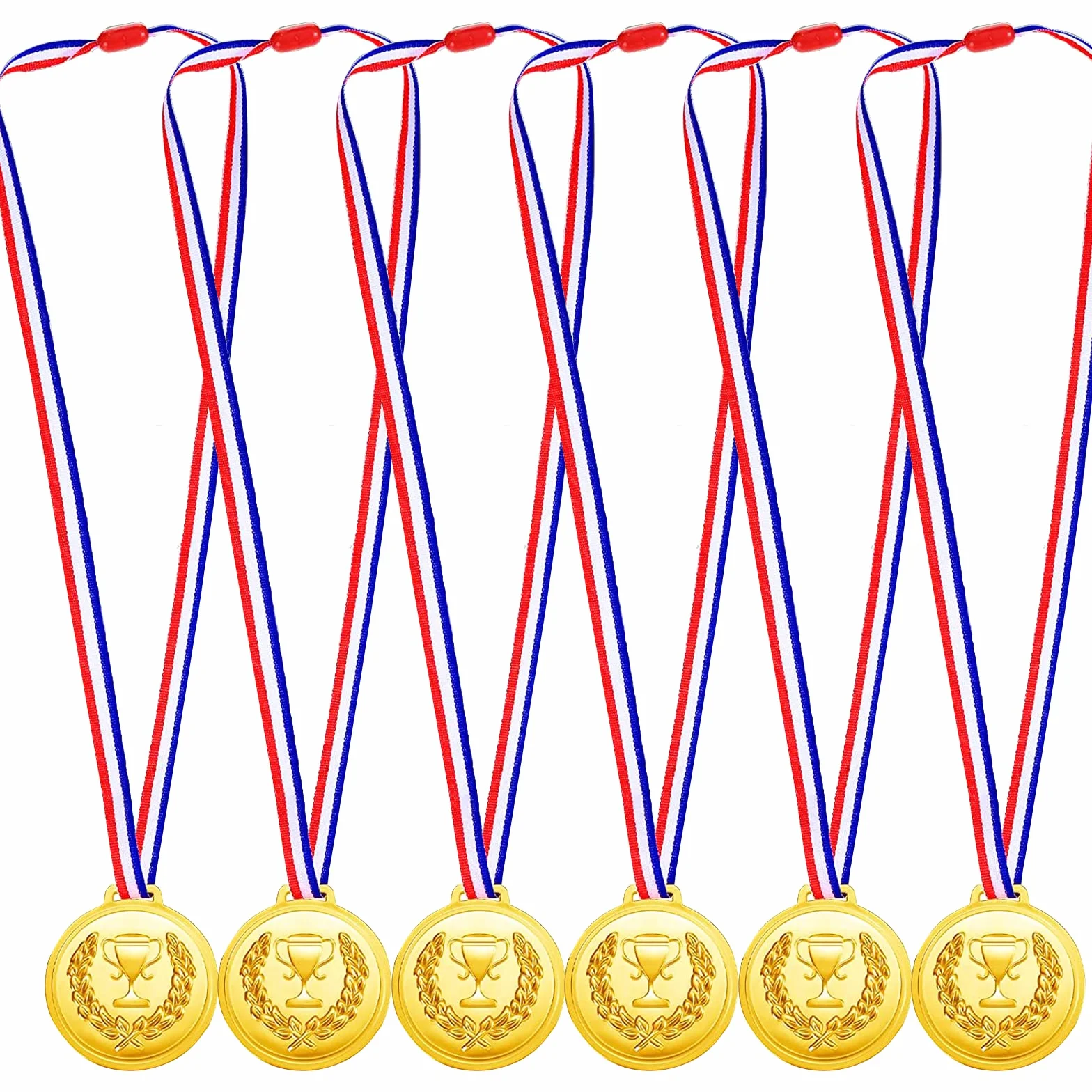 VIEVRE Złoty medal dla dzieci na prezent gości 6 sztuk
