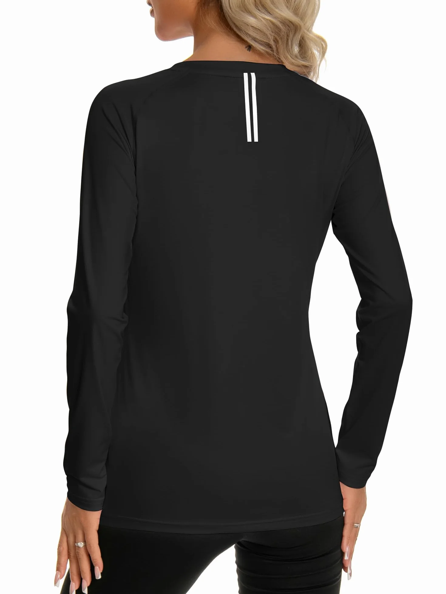 Damska koszulka rash guard UPF 50+ ochrona przed słońcem krótki rękaw szybkoschnąca SPF UV