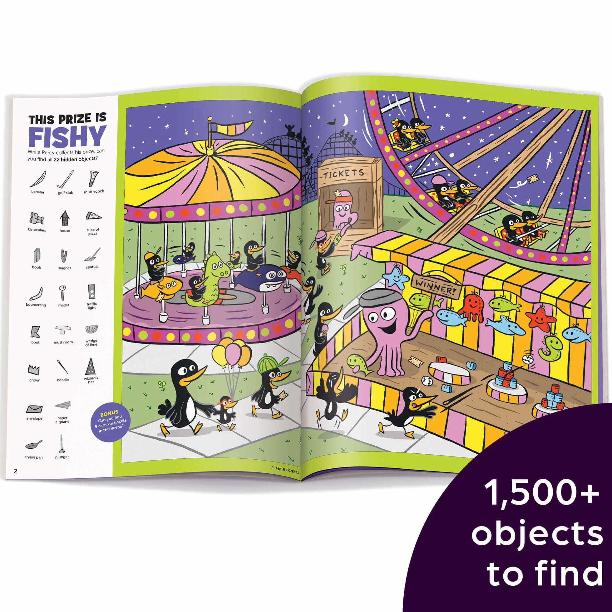 The Hardest Hidden Pictures Book Ever: 1500+ Tough Hidden Objects to Find, Extra Tricky Seek-and-Find Activity Book, Kids Puzzle Book for Super Solvers