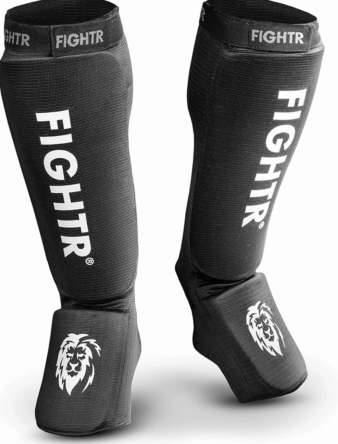 FIGHTR® Ochraniacze piszczeli do kickboxingu, MMA, Muay Thai i sportów walki