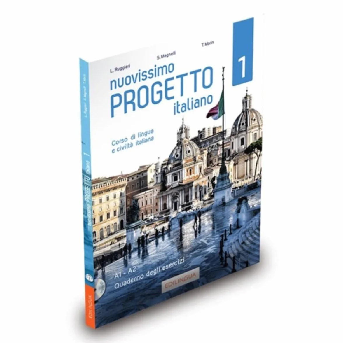 Nuovissimo Progetto italiano 1 Quaderno degli esercizi + CD Poziom A1-A2: Vol. 1