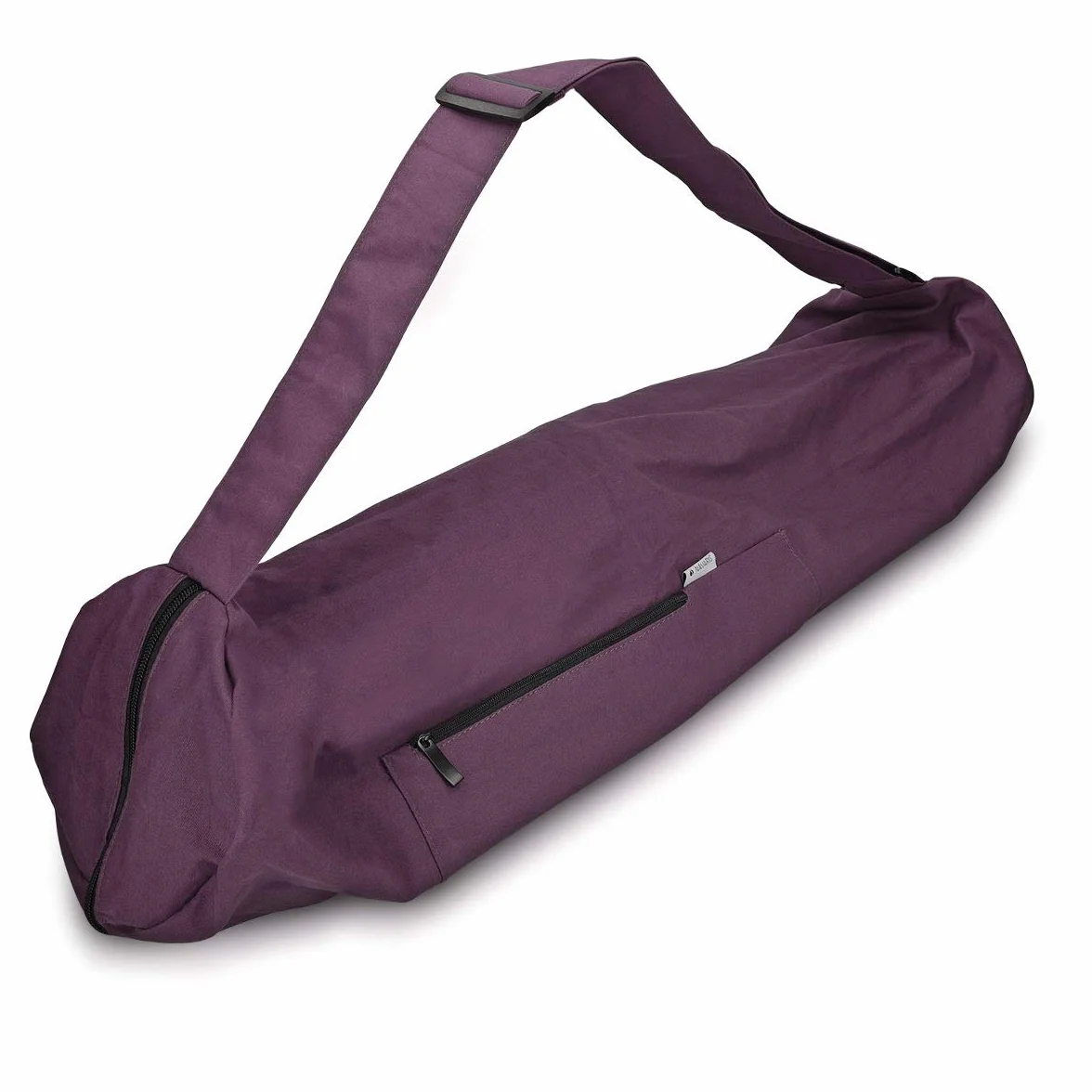 Navaris Torba XXL Mata do Jogi Bawełniana Zamek Błyskawiczny Pasek na Ramię 72 x 29 cm Joga