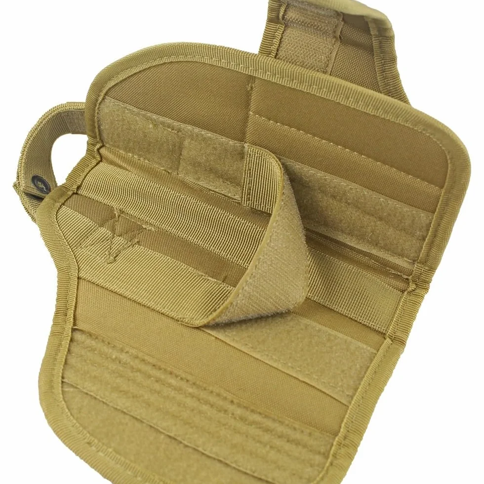 Kabura pistoletowa regulowana 20x9 cm do pasa airsoft paintball trening taktyczny