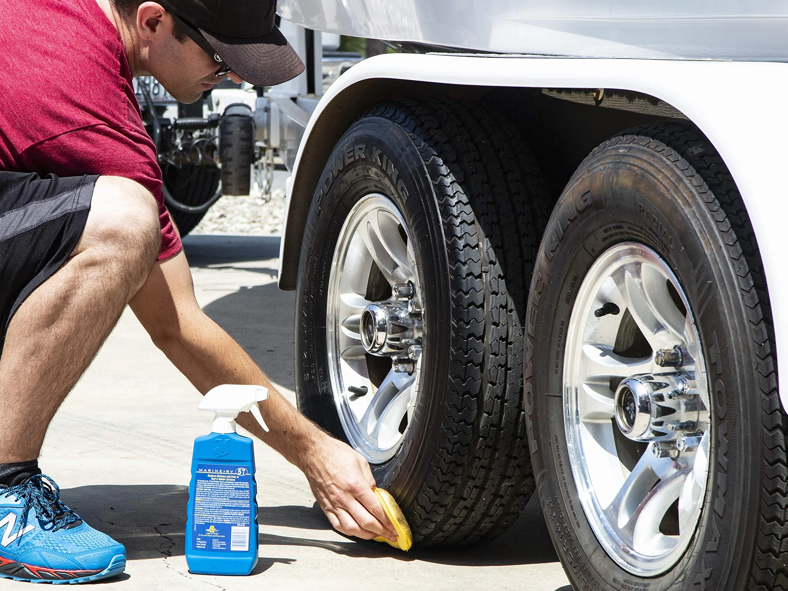 Meguiar's Marine RV 57 Boat Vinyl and Rubber Cleaner Protectant M5716 473 ml