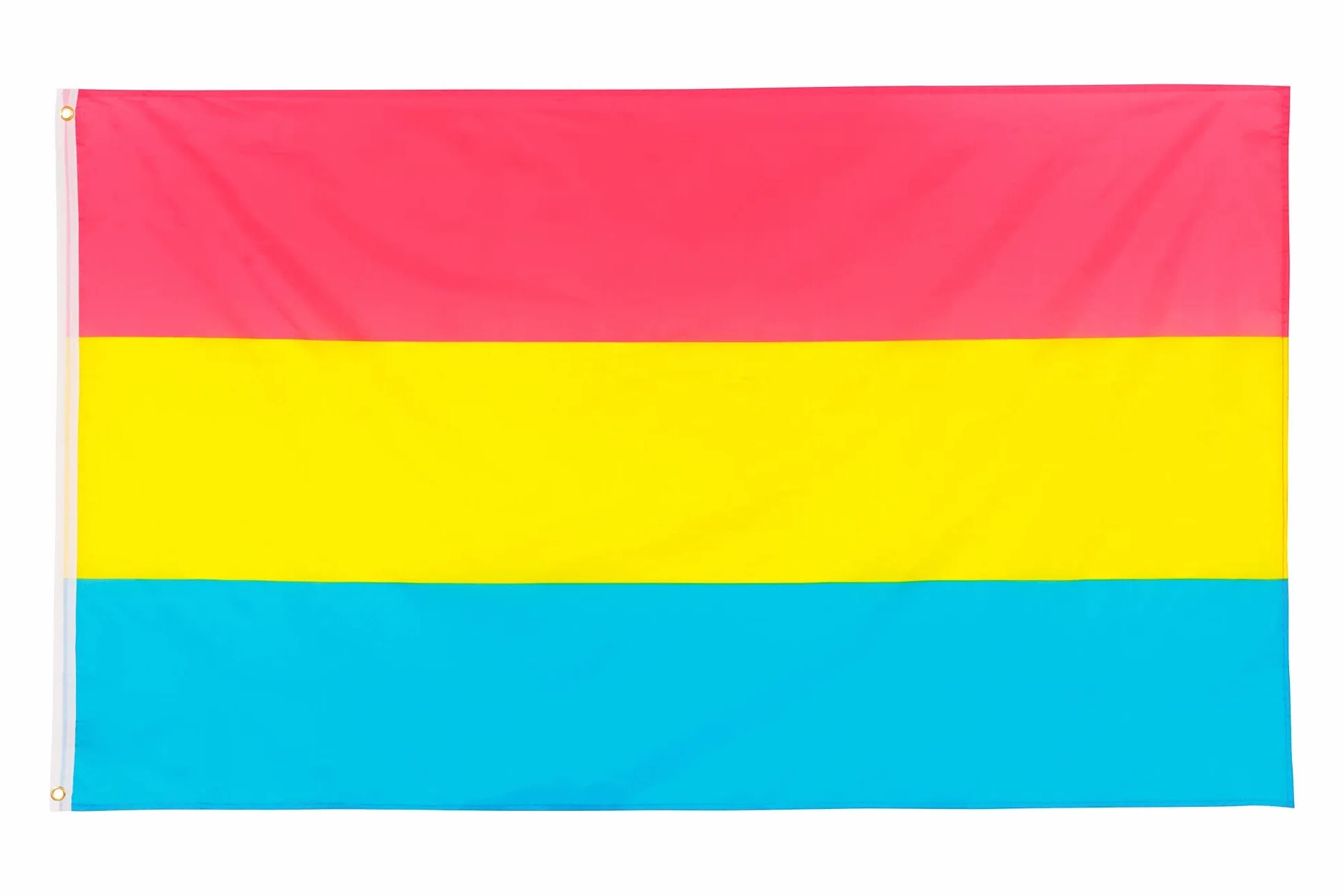 PHENO FLAGS Flaga Pan Pride – Flaga Pansex z oczkami z mosiądzu – 90 x 150 cm – odporne na warunki atmosferyczne flagi – 100% poliester