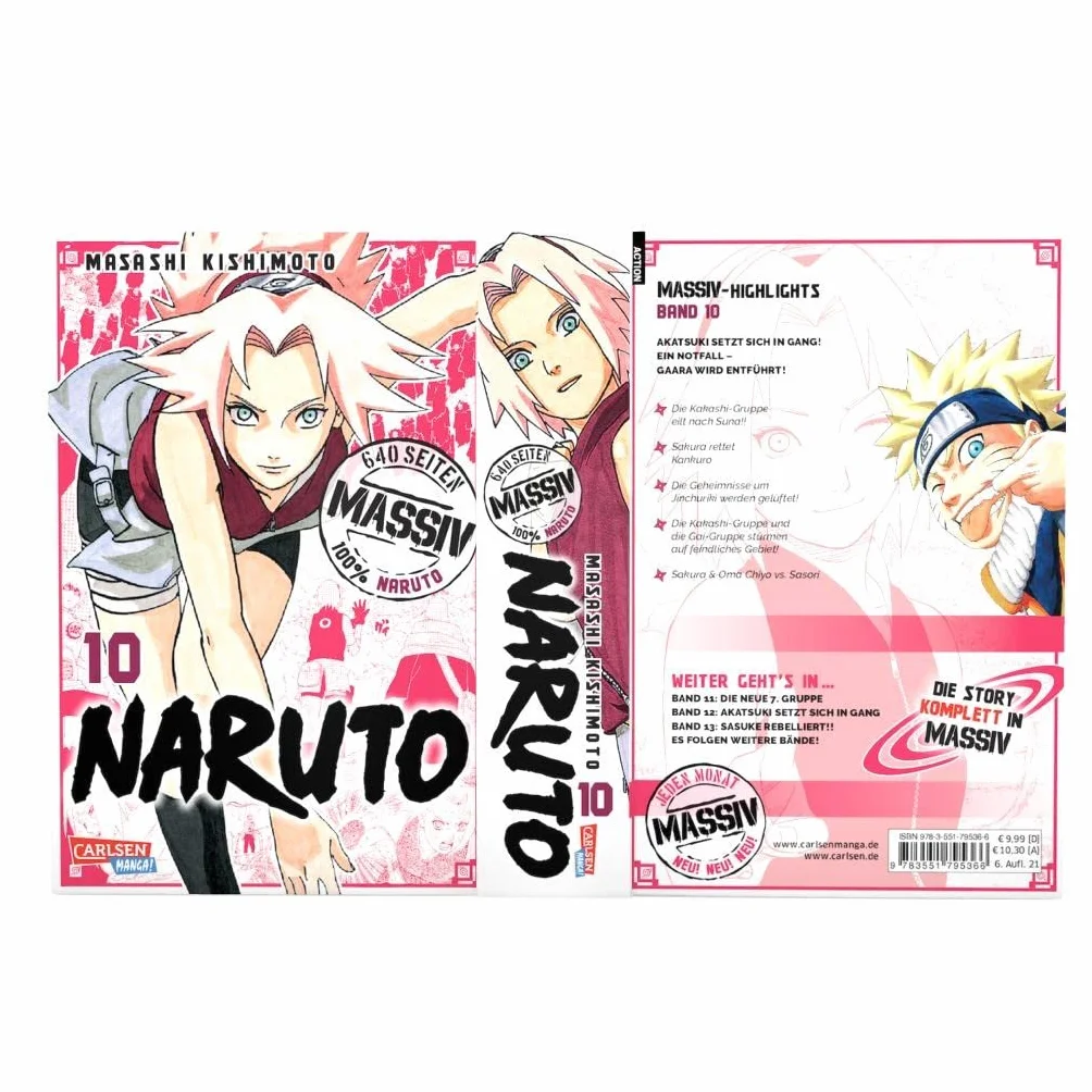 NARUTO Massiv 10: Die Originalserie als umfangreiche Sammelbandausgabe!