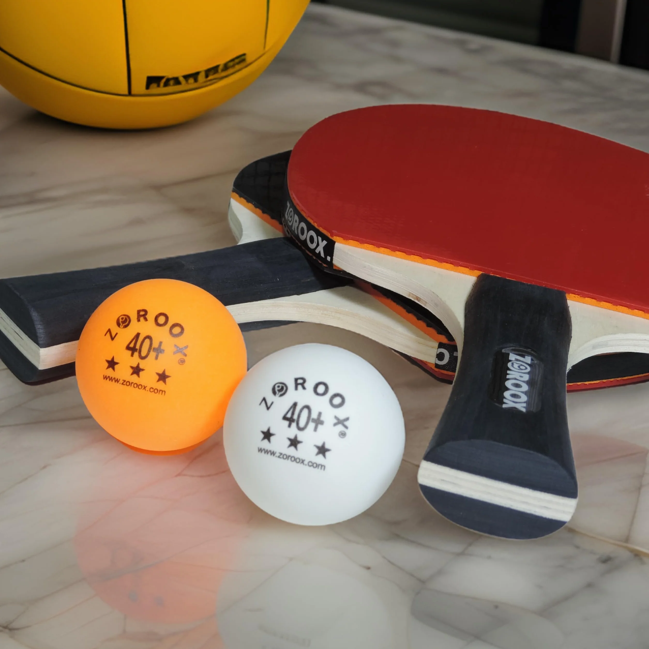 ZOROOOX Wysokowydajne 3-gwiazdkowe Piłki do tenisa stołowego | 9, 18, 36 lub 72 | Pomarańczowy lub biały | Ponad 40 konkurs ABS Ping Pong Balls