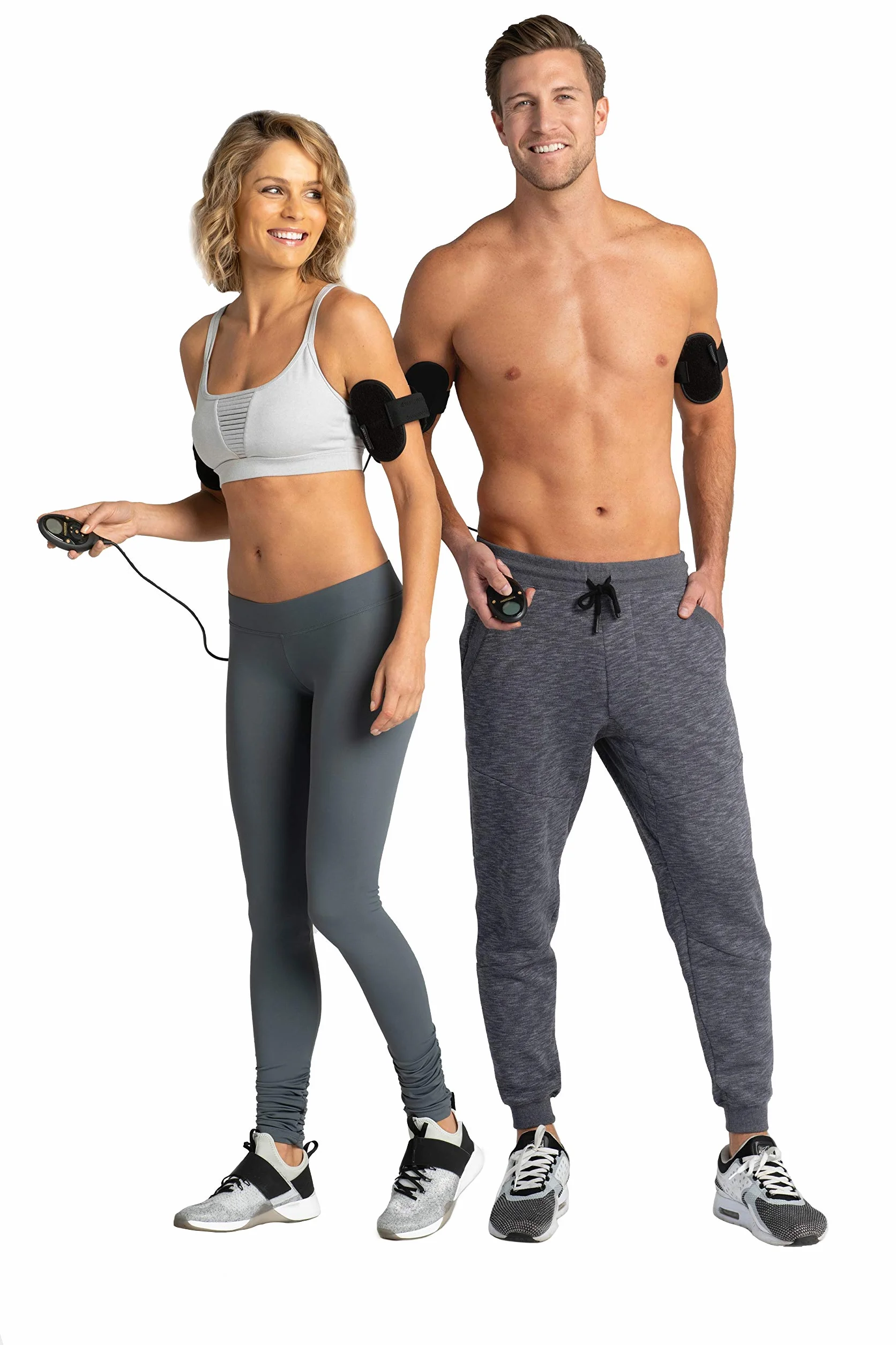 Slendertone Opaski na bicepsy i tricepsy 25–45 cm czarne