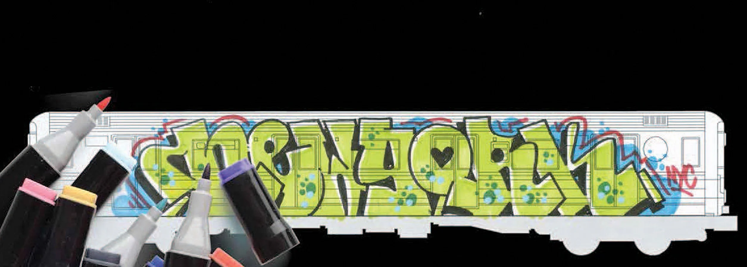 Subway Scrawl /anglais