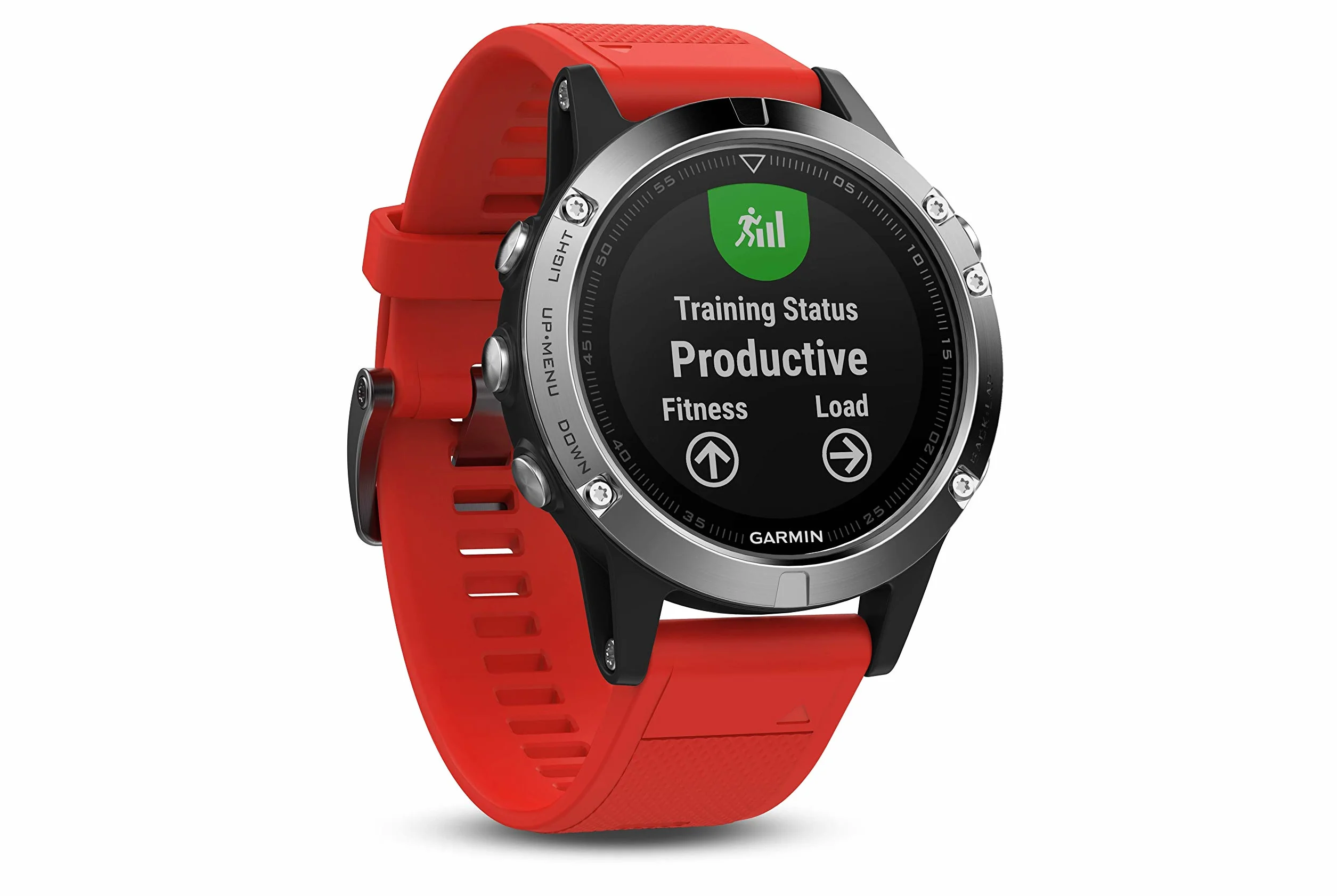 Garmin Fenix 5 Multisport Watch 47 mm srebrny z HR i GPS zestaw 2 pasków
