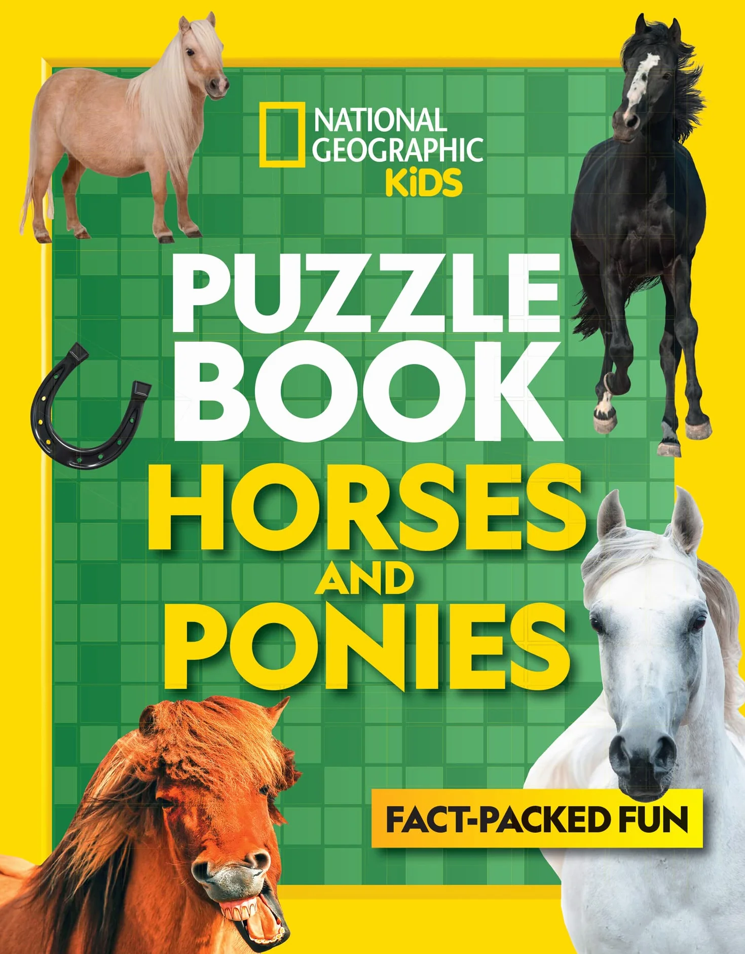 Puzzle Book Horses and Ponies: Brain-tickling quizzes, sudokus, crosswords and wordsearches