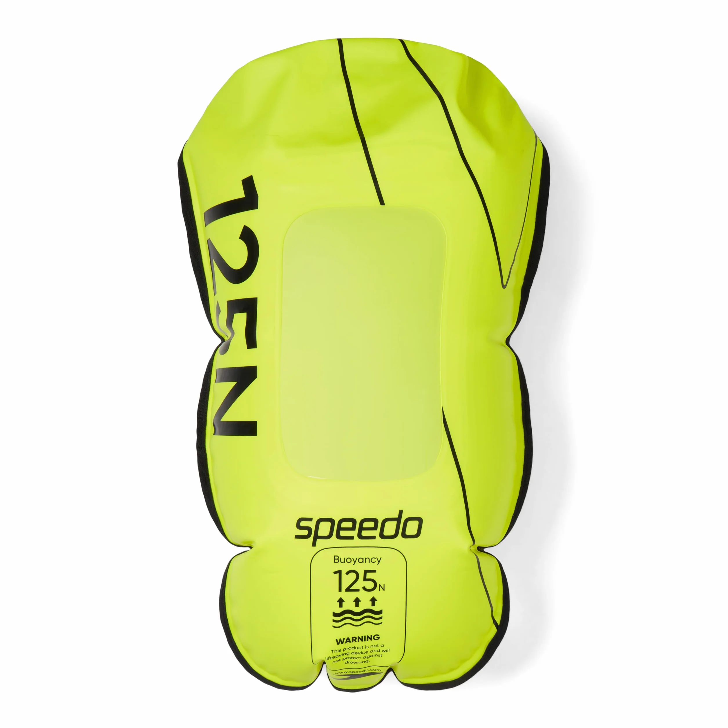 Speedo pływak holowniczy dla dorosłych żółty czarny