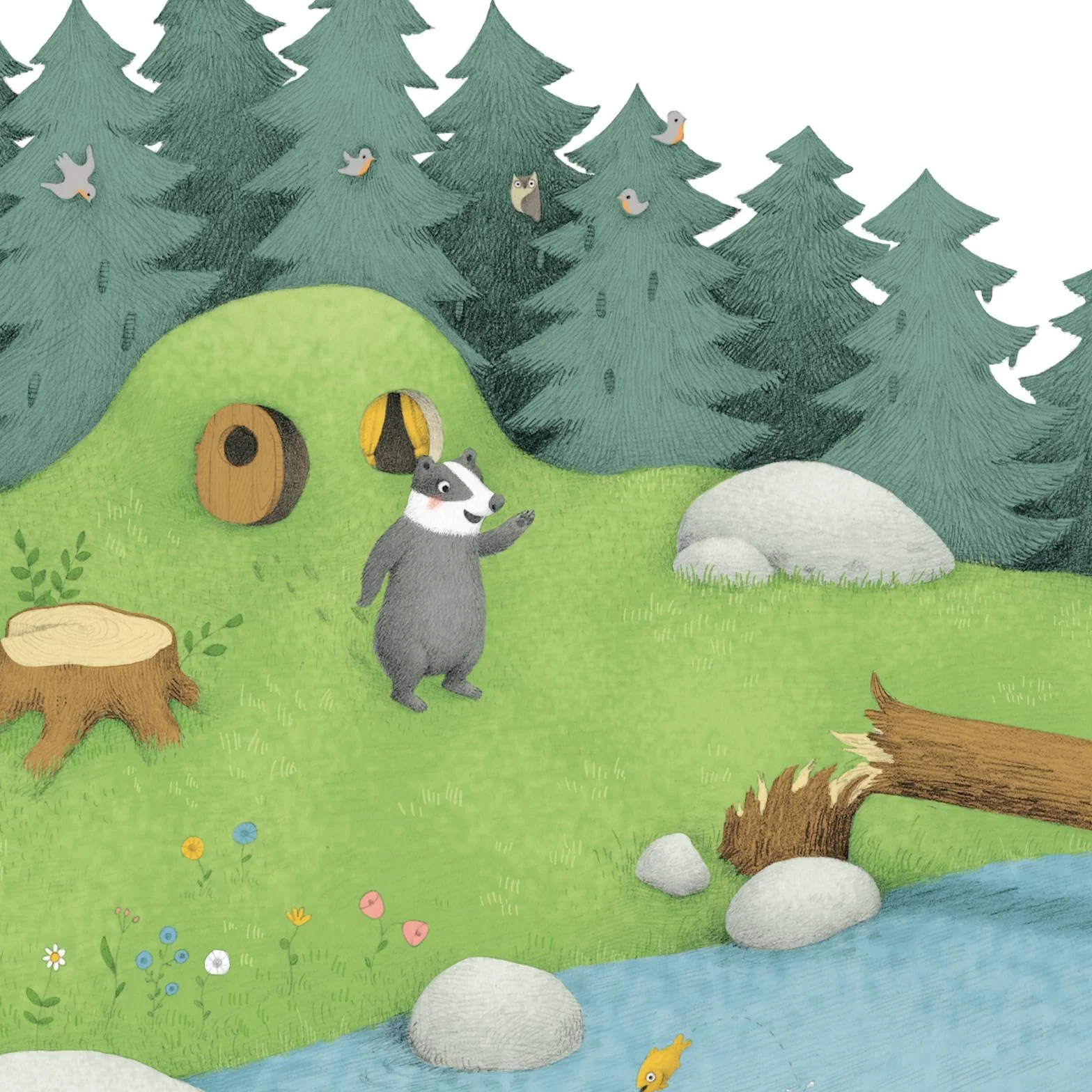 Baby Pixi (unkaputtbar) 121: Ich bin gar nicht müde! sagt der kleine Dachs