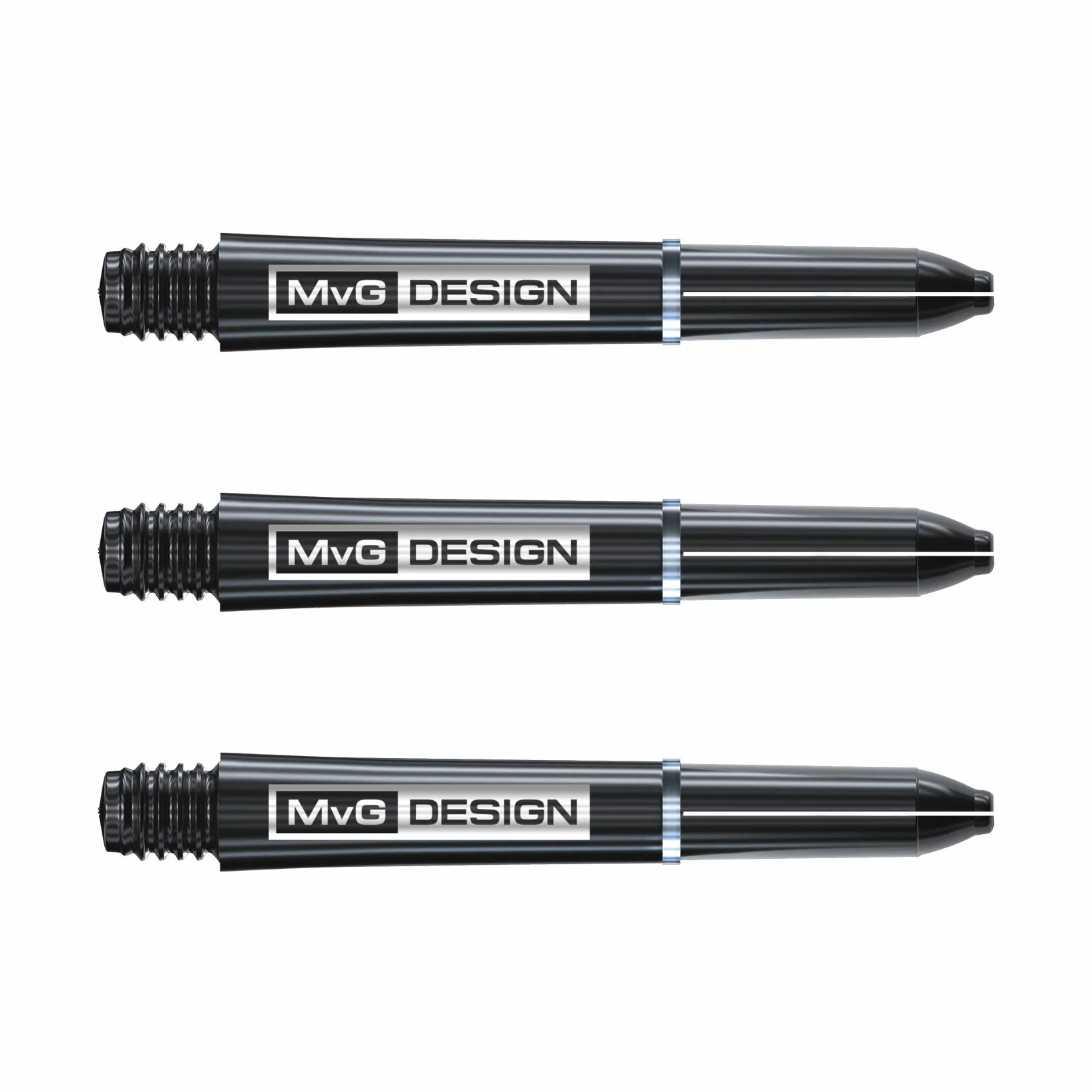 WINMAU Signature Nylon trzonki MvG czarny srebrny 1 zestaw 3 loty