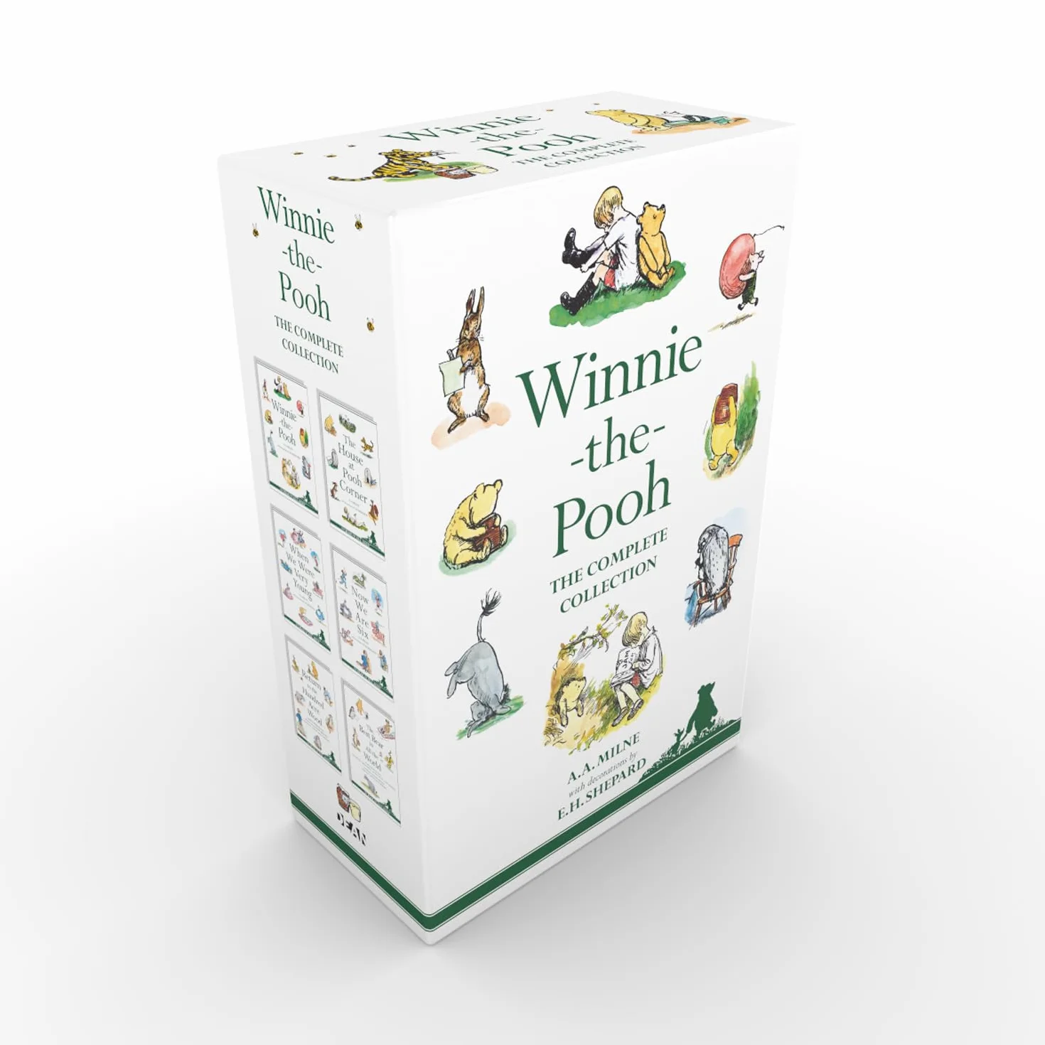 Winnie-the-Pooh The Complete Collection: The original, timeless and definitive versions of the Pooh story created by A.A.Milne and E.H.Shepard. An ideal gift for children and adults.