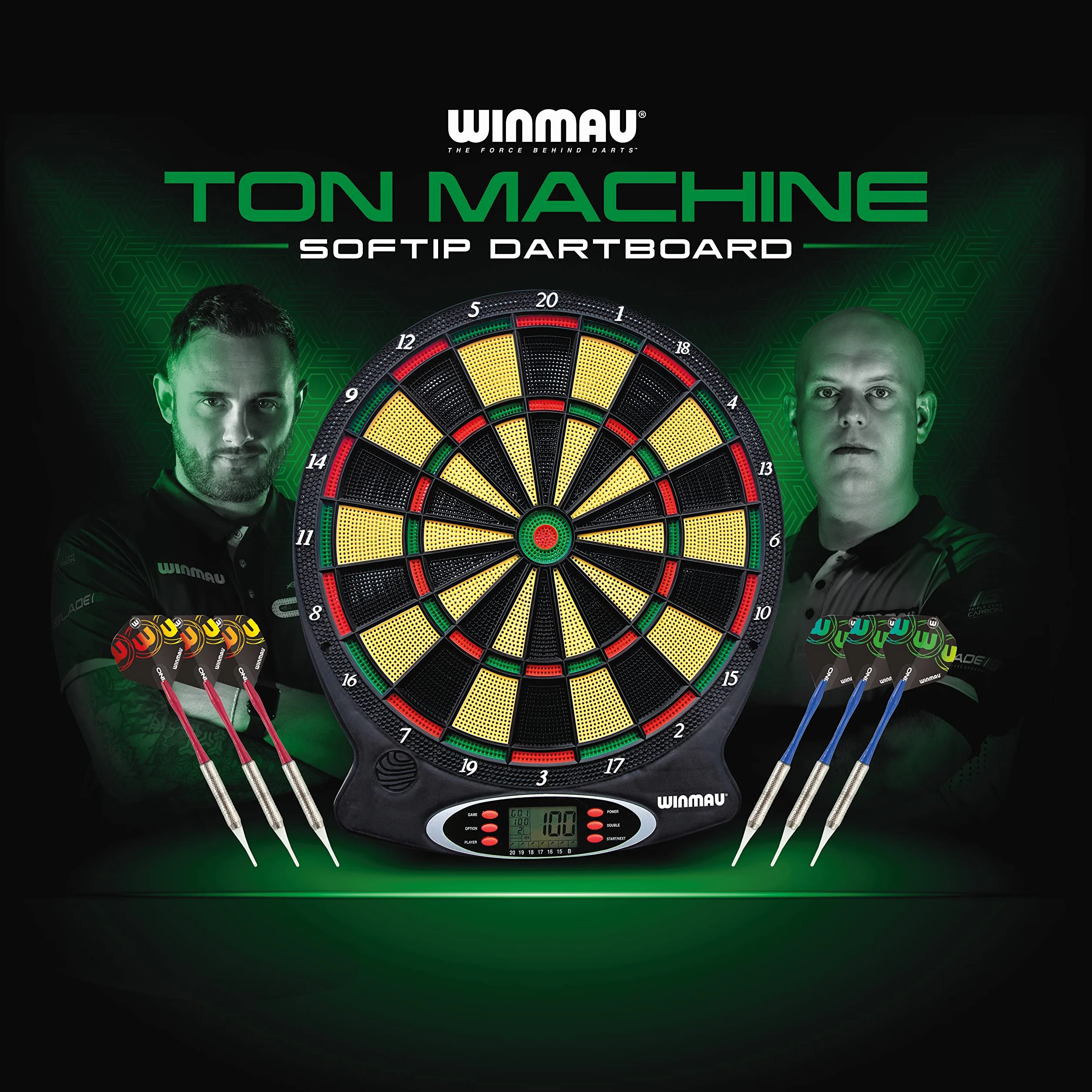 Winmau Ton Machine Elektroniczna Tarcza do dart