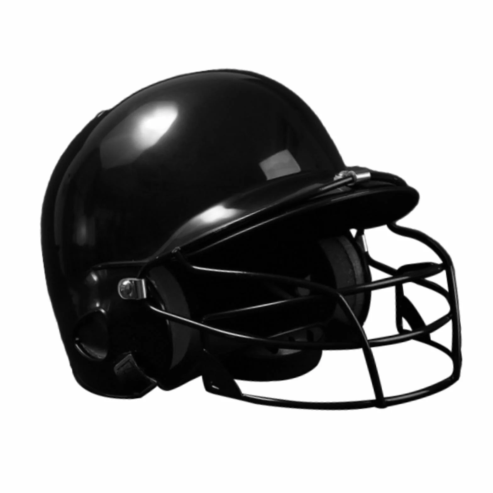 Kask baseballowy z maską na twarz czerwony 31x21x21 cm