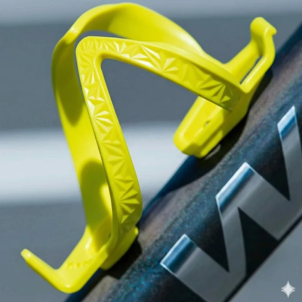 Supacaz Fly Cage Poly Porte bidon vélo VTT Jaune Neon Yellow Taille Unique