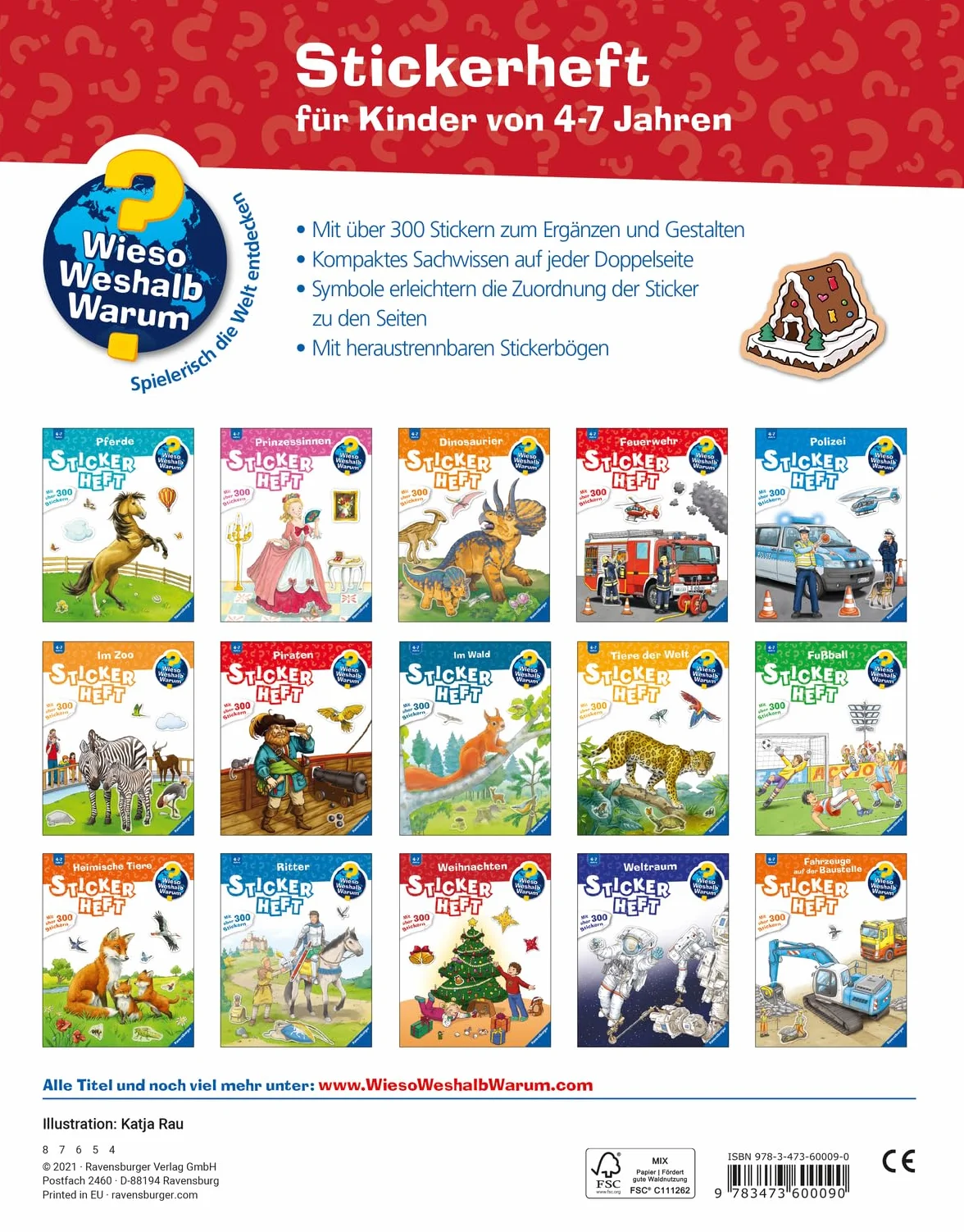 Wieso? Weshalb? Warum? Stickerheft: Weihnachten