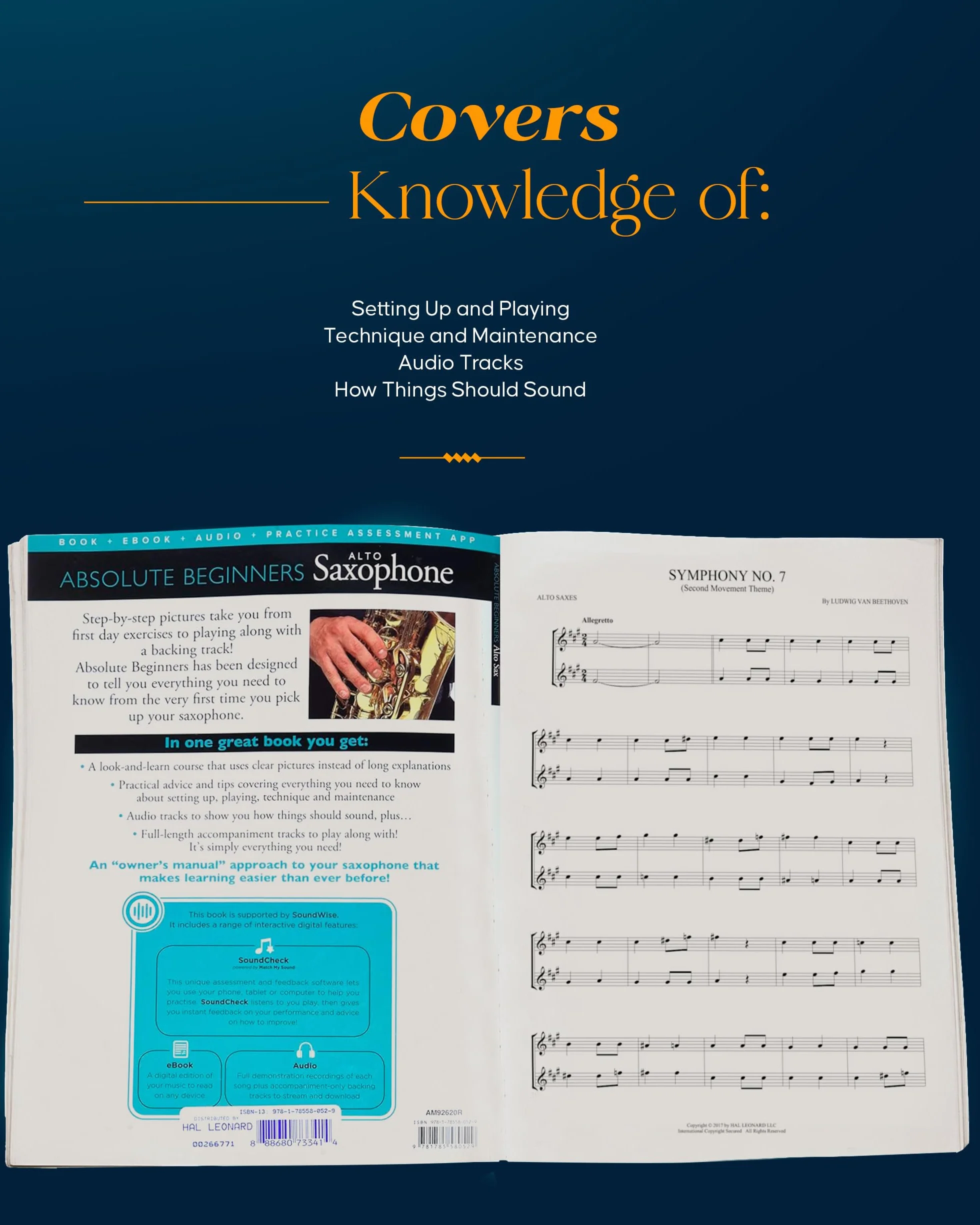 Absolute Beginners - Alto Saxophone: The Complete Picture Guide to Playing Alto Sax