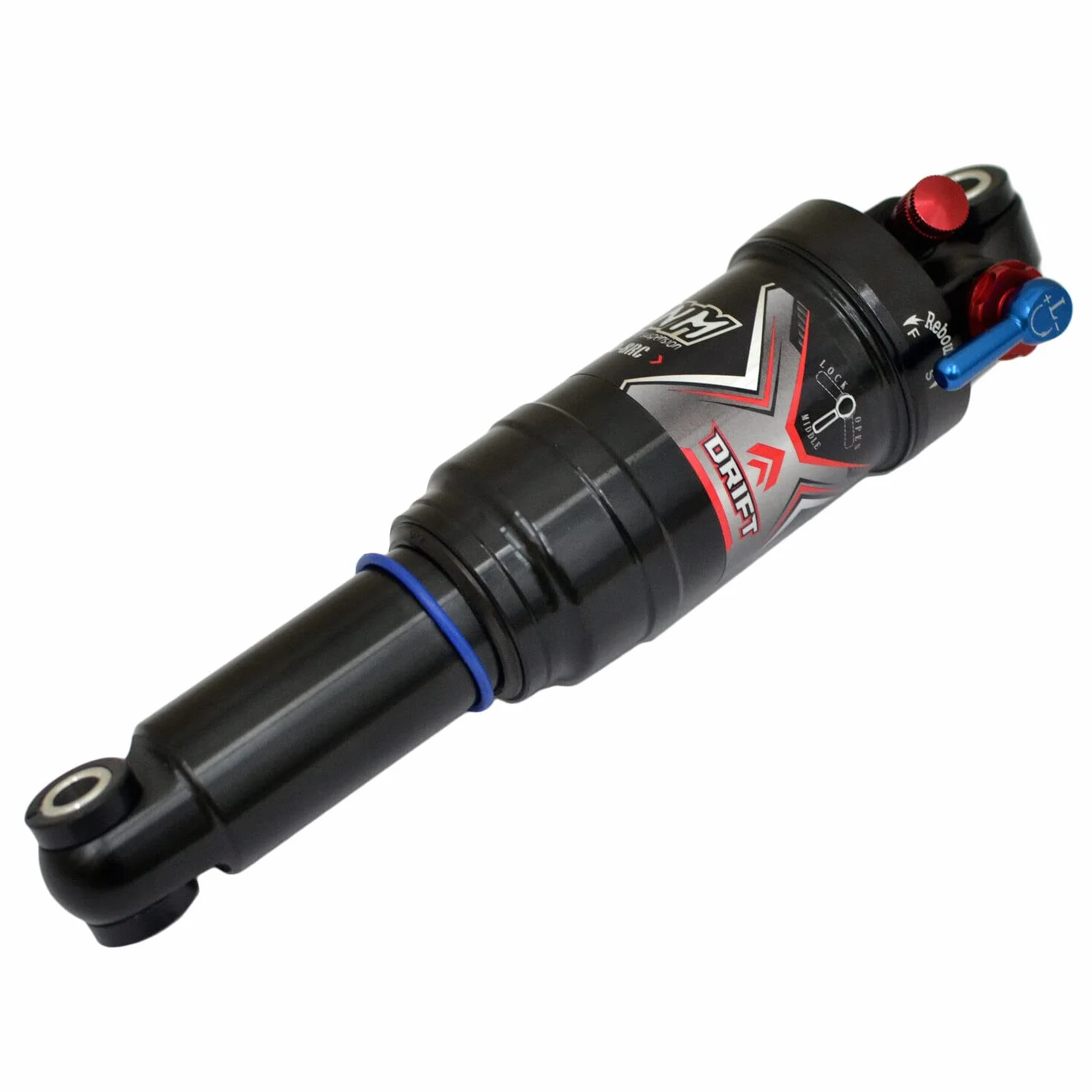 DNM AO-8RC 190 x 50 mm tylny amortyzator do roweru górskiego z blokadą, ST2676