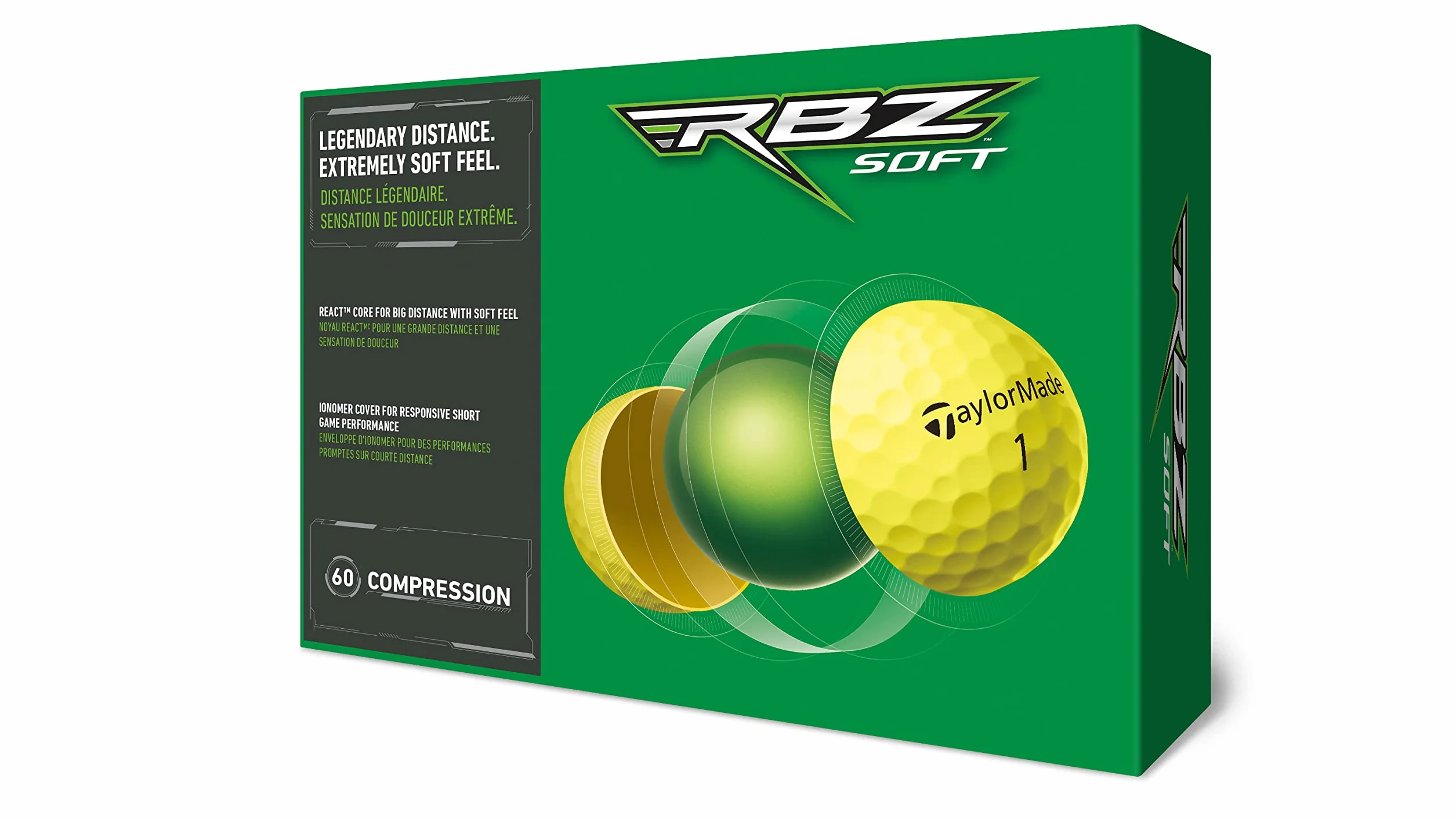 TaylorMade Rbz Soft Dutzend piłki golfowe (2019)