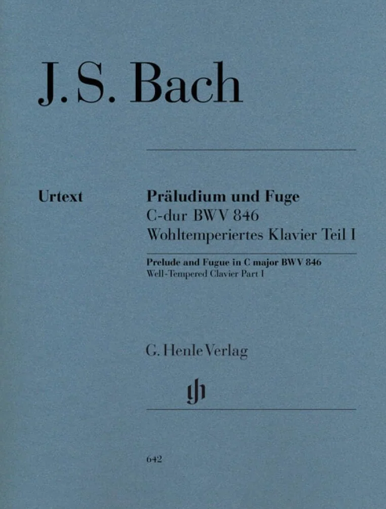 Prelude et fugue en ut majeur bwv 846 (clavier bien tempere i): Instrumentation: Piano solo