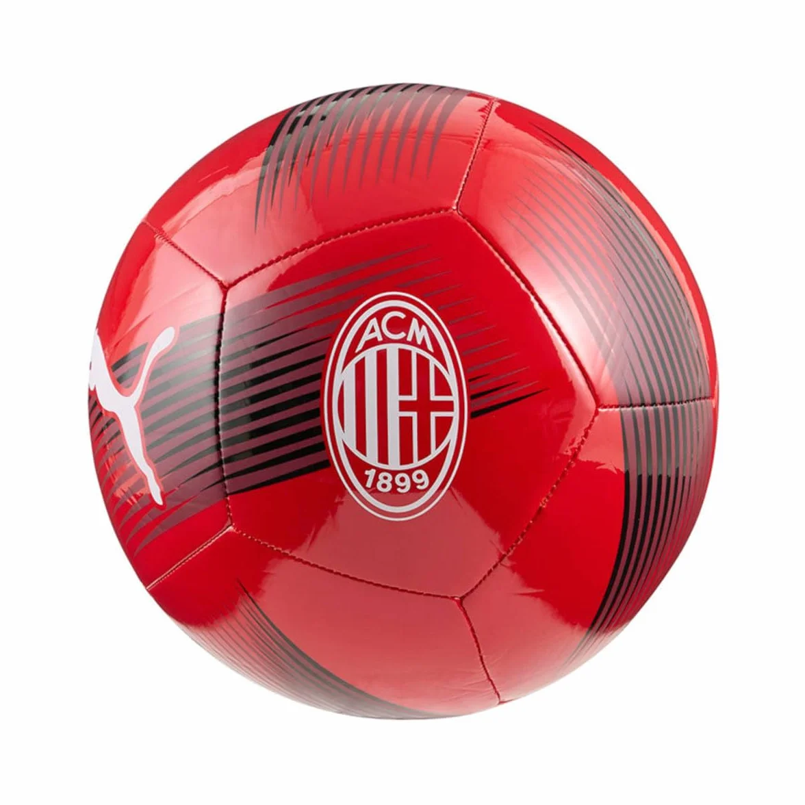 A.C. Milan Piłka nożna ESS rozmiar 5 czerwona