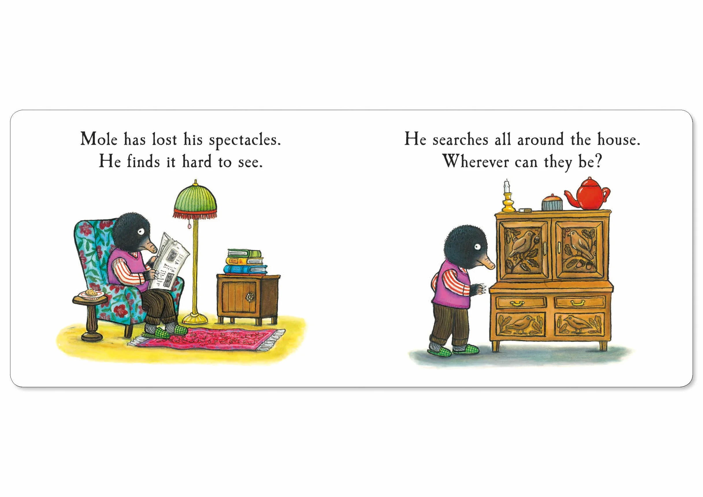 Mole's Spectacles: A Lift-the-flap Story