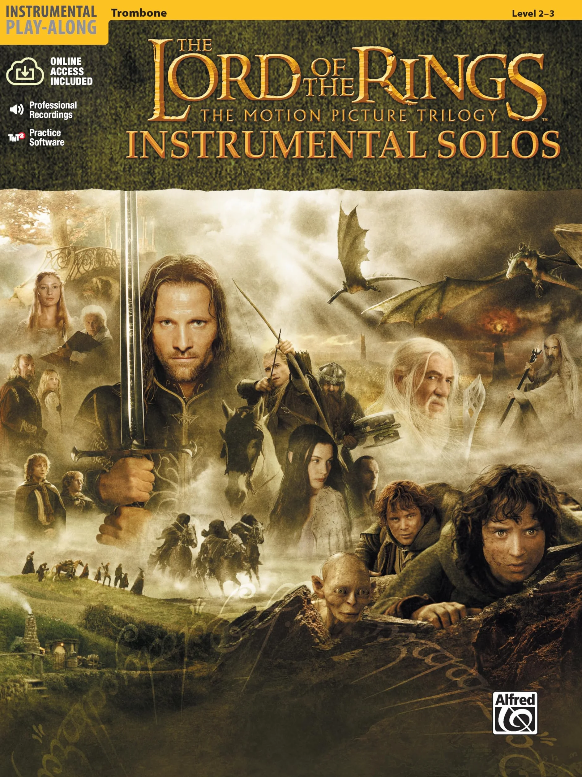 The Lord of the Rings: The Motion Picture Trilogy Instrumental Solos: Trombone: Level 2-3: Howard Shore