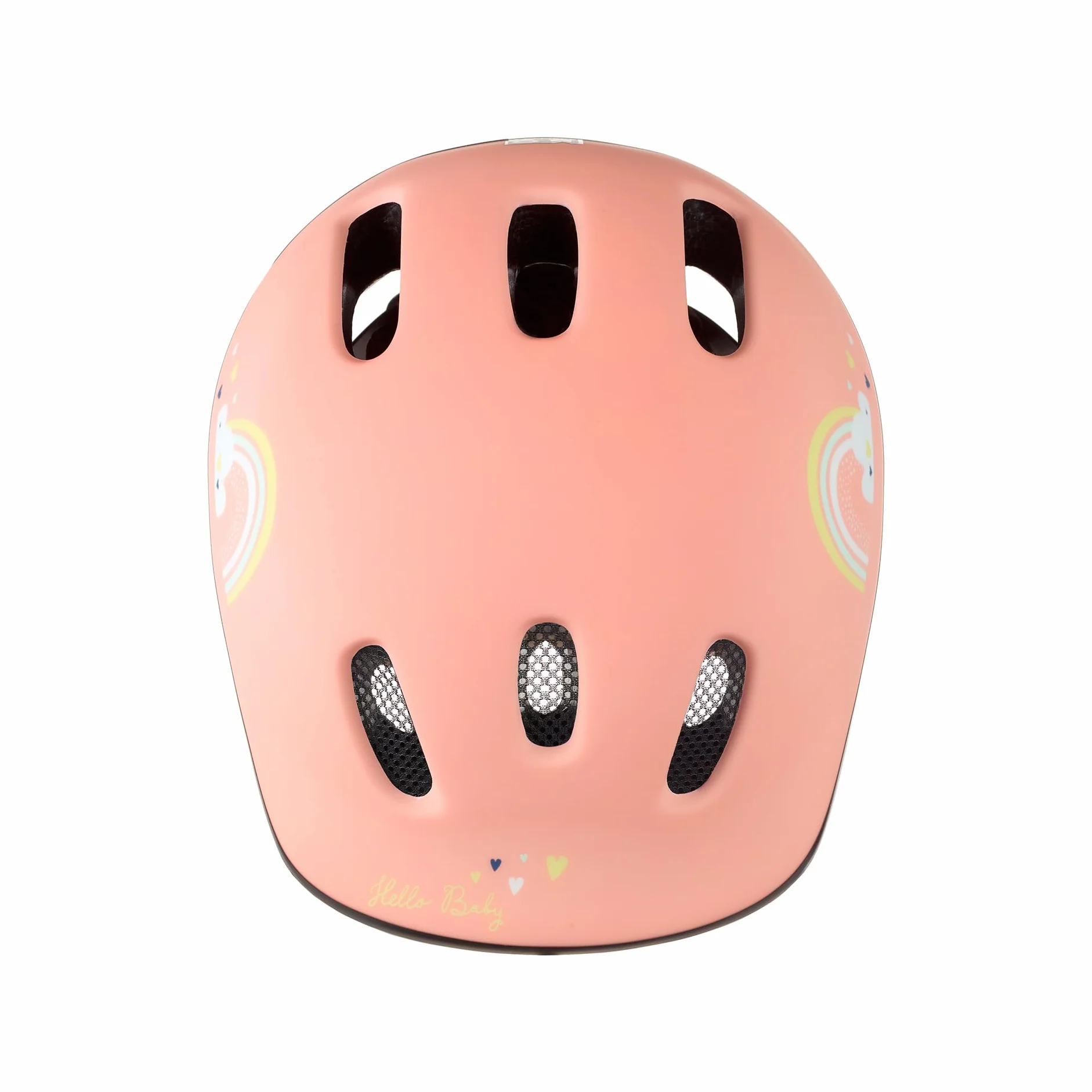 POLISPORT Kask rowerowy dla dzieci XXS Baby Fox Regulowany 44-48cm CE Pomarańczowy