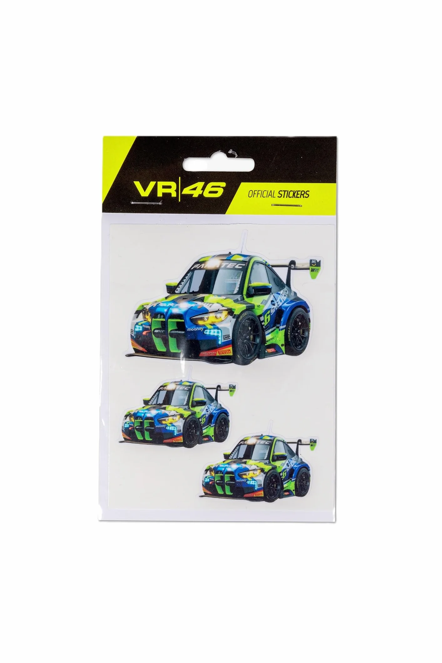 Valentino Rossi Naklejka Vale Auto, unisex, wielokolorowa, jeden rozmiar