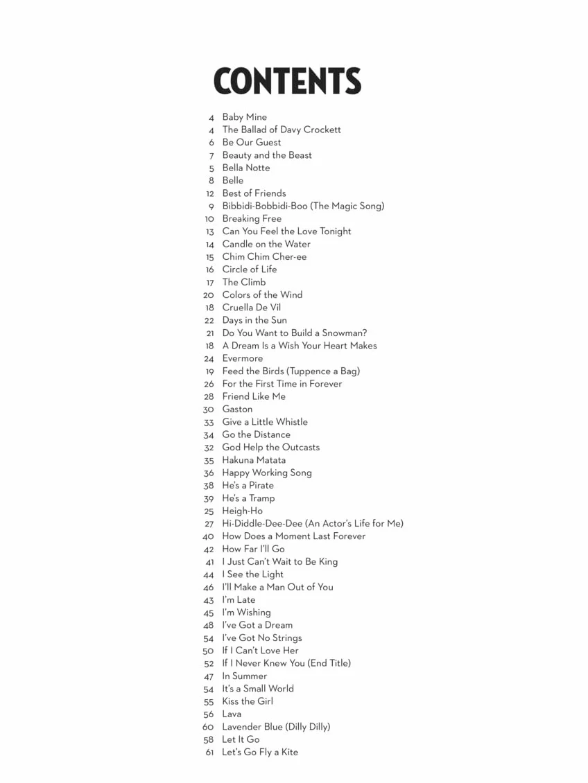 101 disney songs for violin - violon