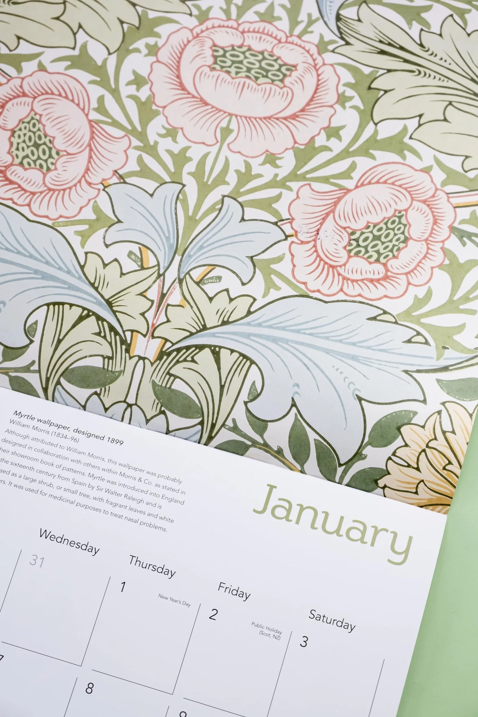 William Morris Gallery Wall Calendar 2026 (Art Calendar)