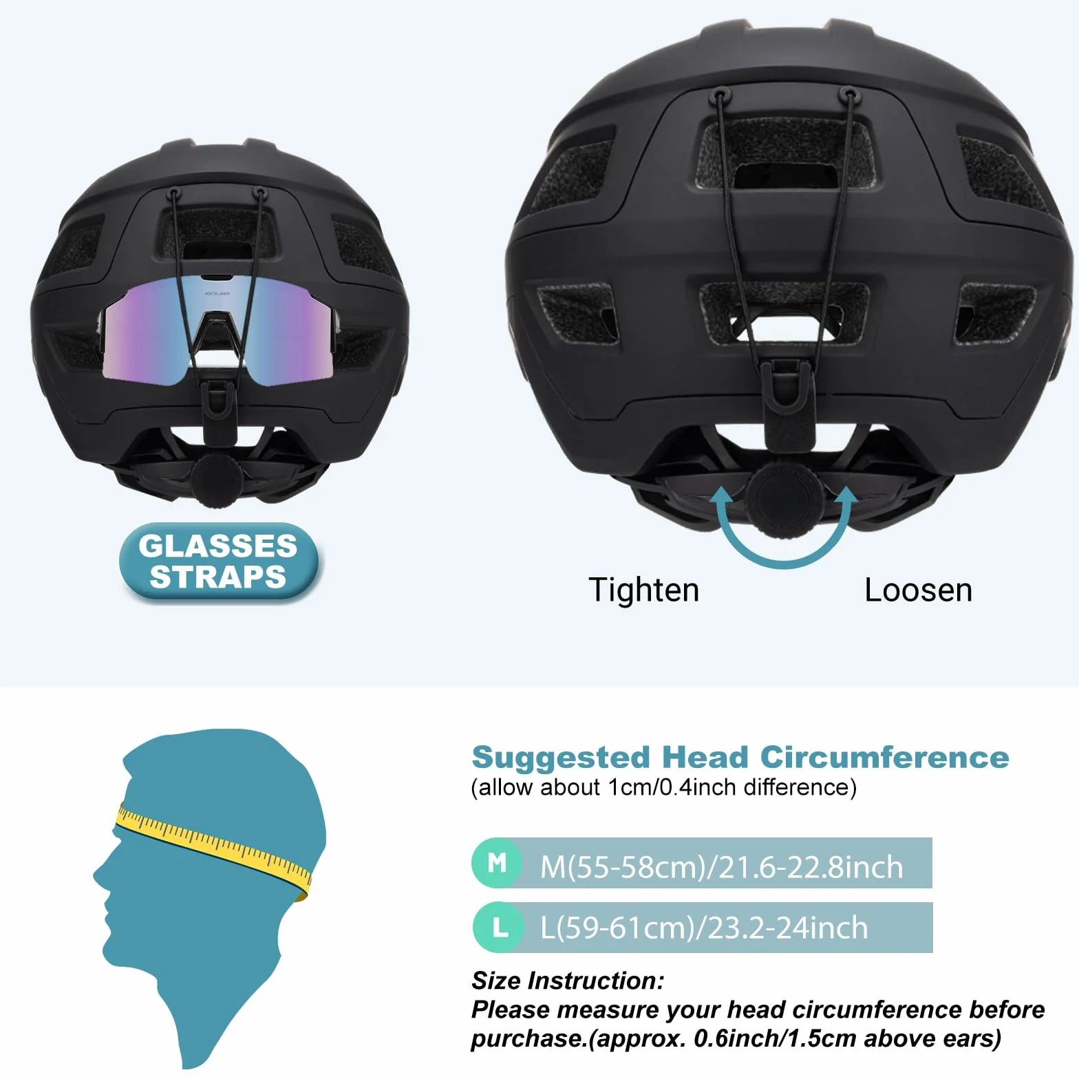 Favoto Kask rowerowy terenowy - technologia Double Inmould Lekki kask rowerowy MTB z wizjerem dla dorosłych z certyfikatem CE