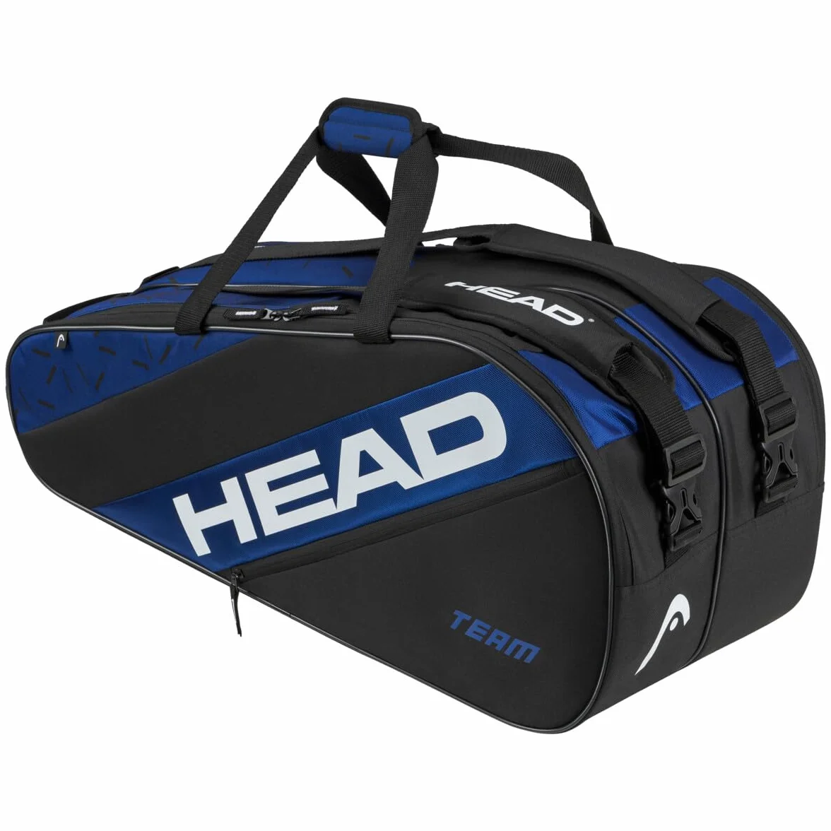 HEAD Unisex Adult Team Racquet Bag L torba tenisowa, niebieska/czarna, L
