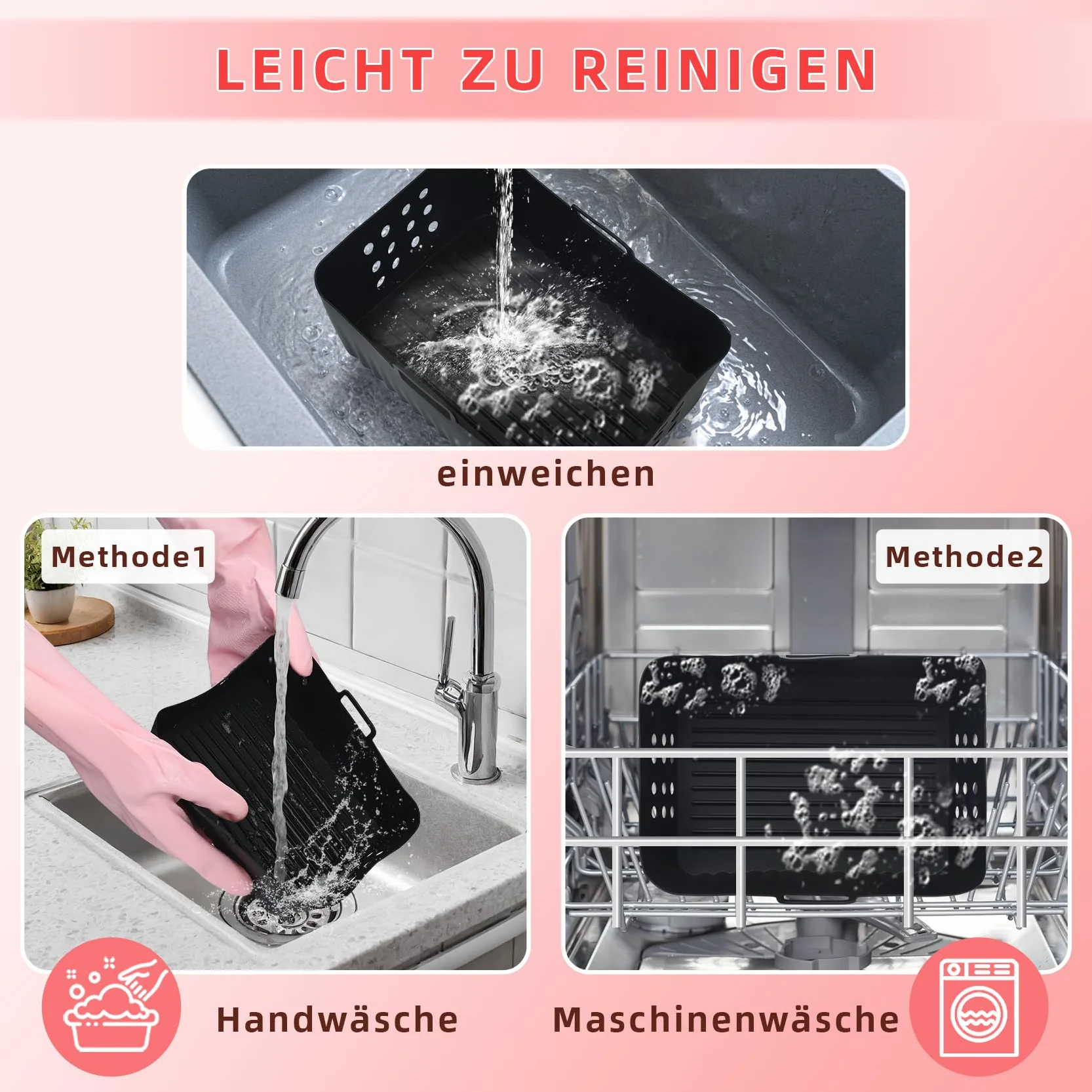 Ninja akcesoria do frytkownicy na gorące powietrze - do Ninja Double Stack XL SL400EU - silikonowa forma do frytkownicy na gorące powietrze do Foodi Max Dual Zone AF400EU AF300EU 7,6 9,5 l - Airfryer