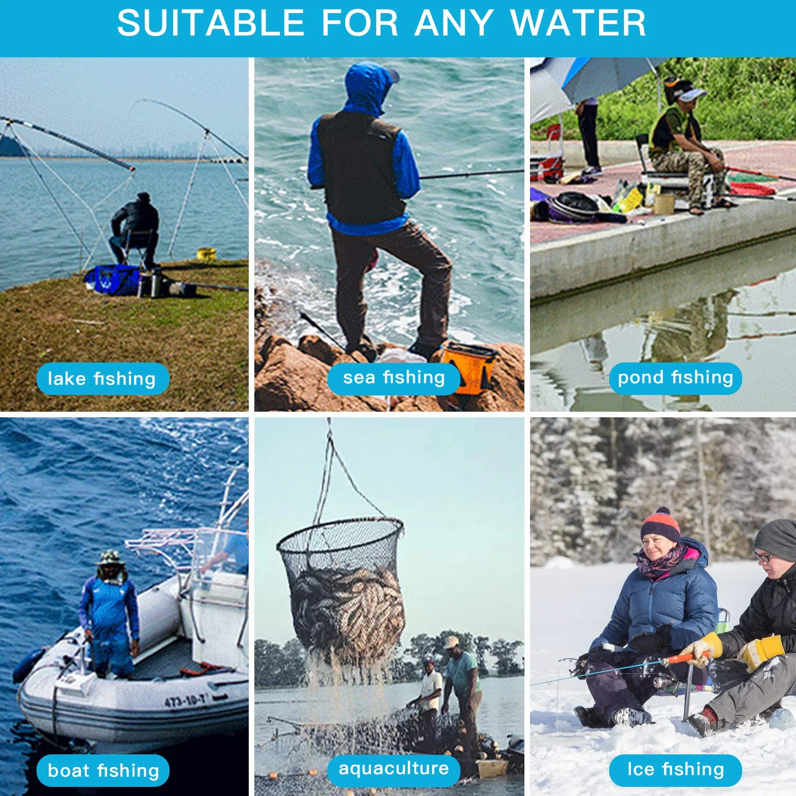 Fish Finder kamera wędkarska z wyświetlaczem IPS 4,3" do wędkarstwa podwodnego