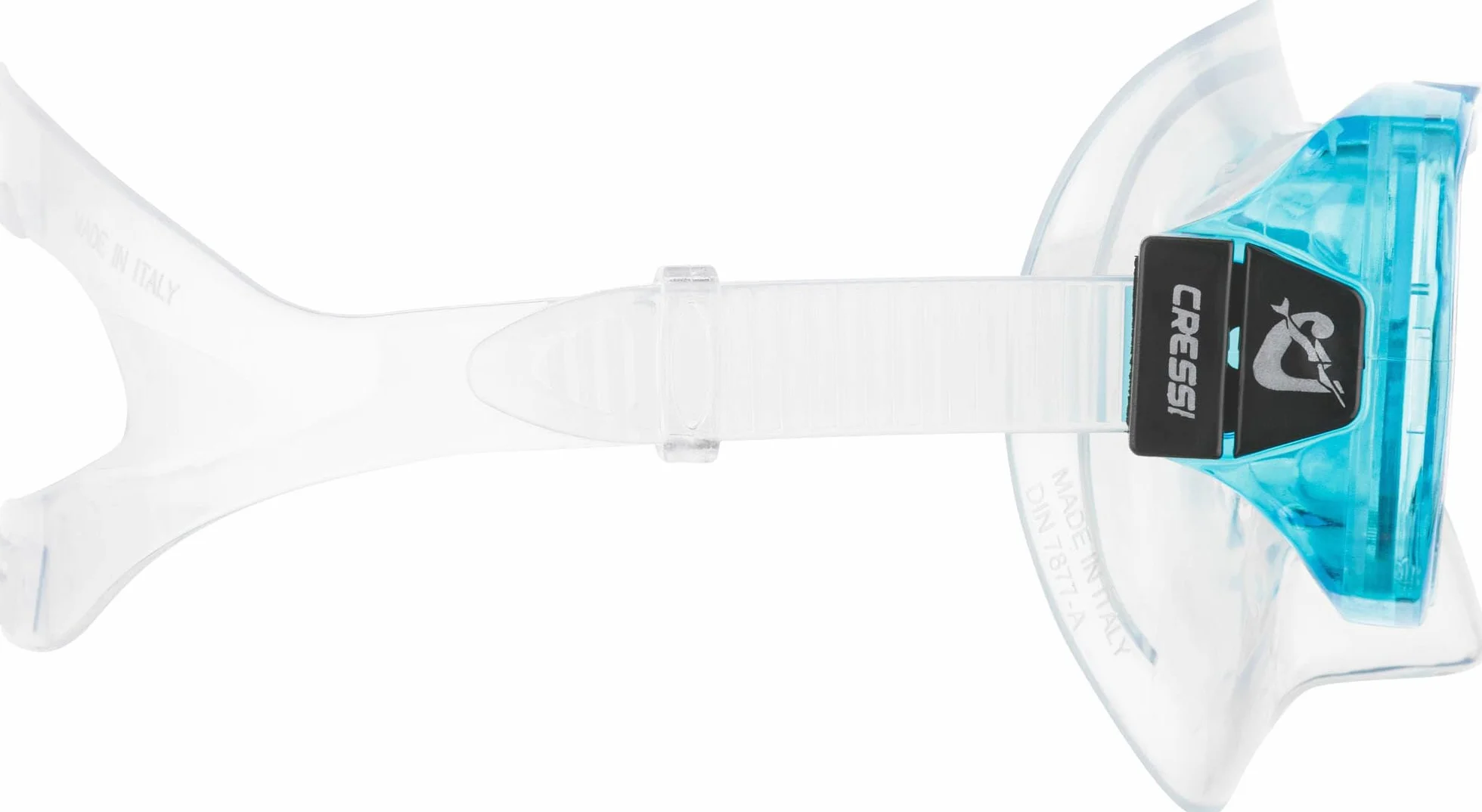MASCHERA PIUMETTA KID SIL ACQUAMARINA
